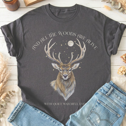 T-Shirts Charcoal / S Design 282 T-Shirt The Mystic Eden