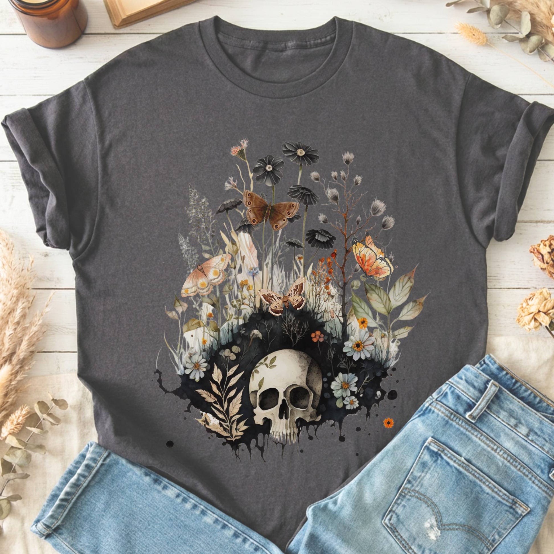 T-Shirts Charcoal / S Design 42 T-Shirt The Mystic Eden