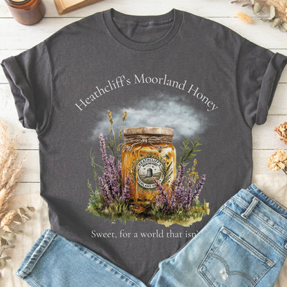T-Shirts Charcoal / S Heathcliff's Moorland Honey T-Shirt The Mystic Eden