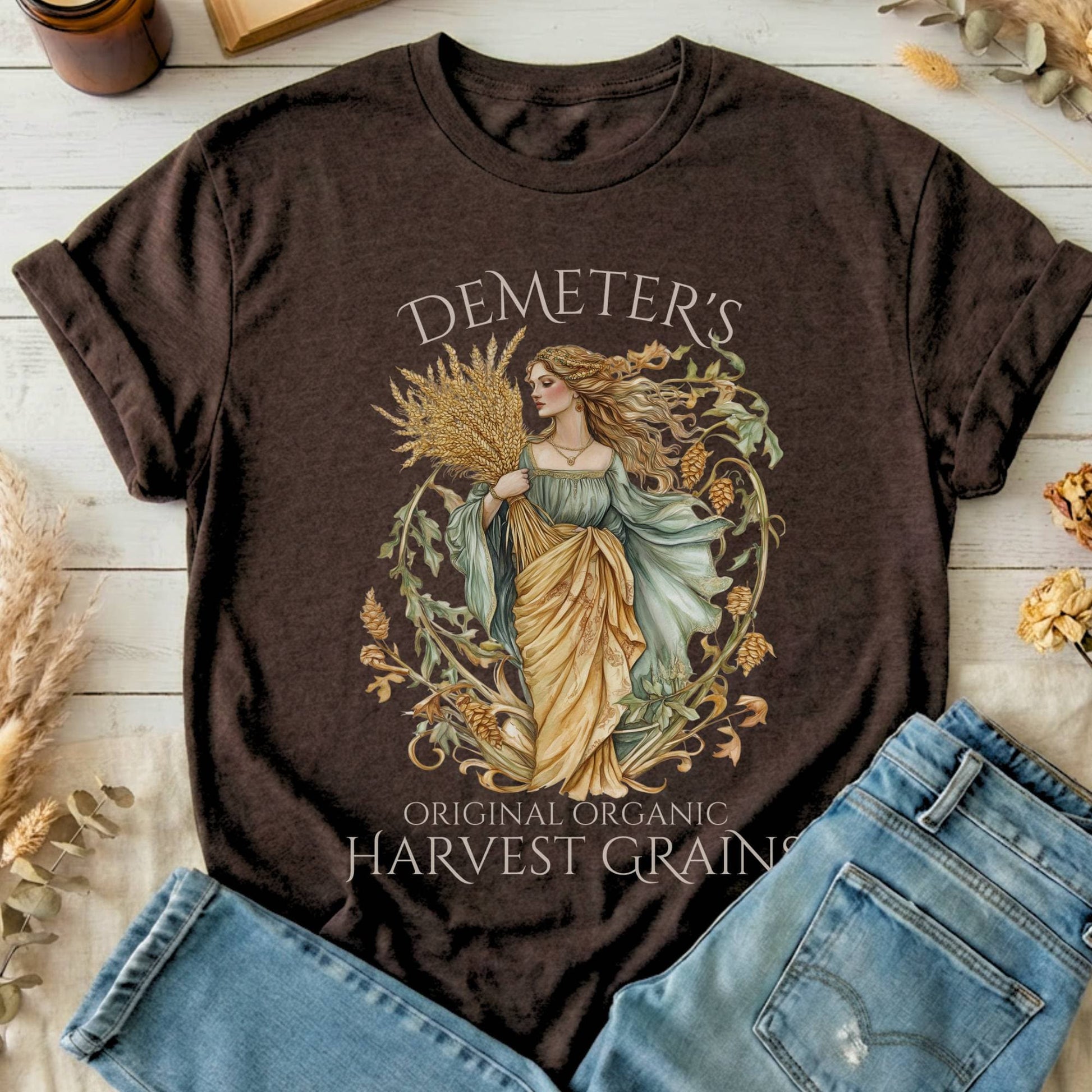 T-Shirts Dark Chocolate / S Design 105 T-Shirt The Mystic Eden
