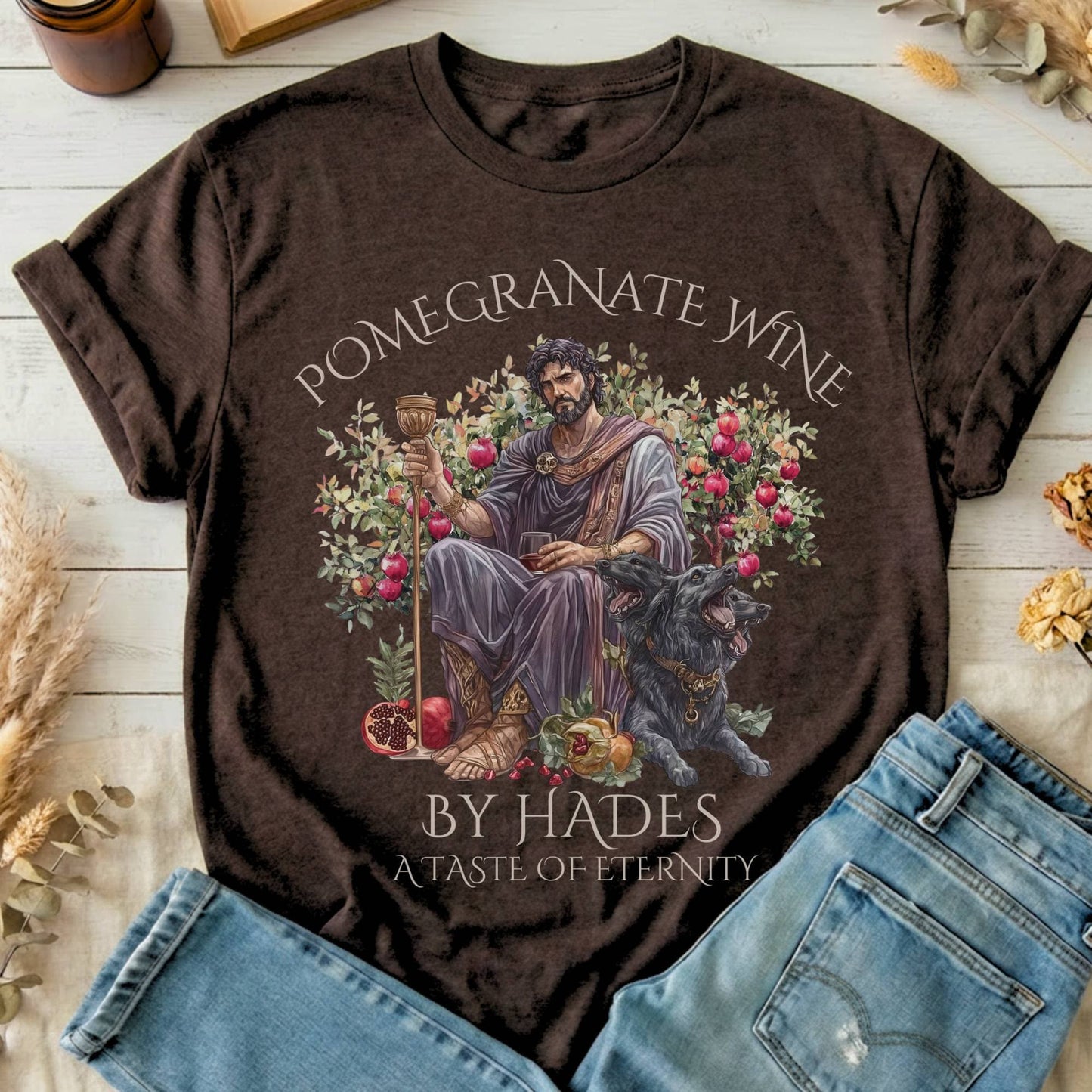 T-Shirts Dark Chocolate / S Design 108 T-Shirt The Mystic Eden
