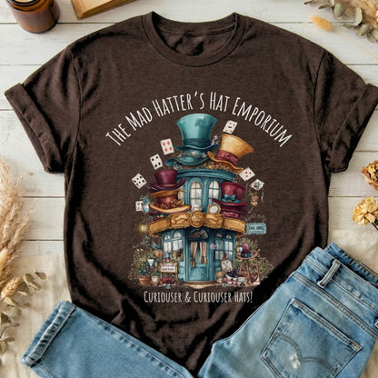T-Shirts Dark Chocolate / S Design 124 T-Shirt The Mystic Eden