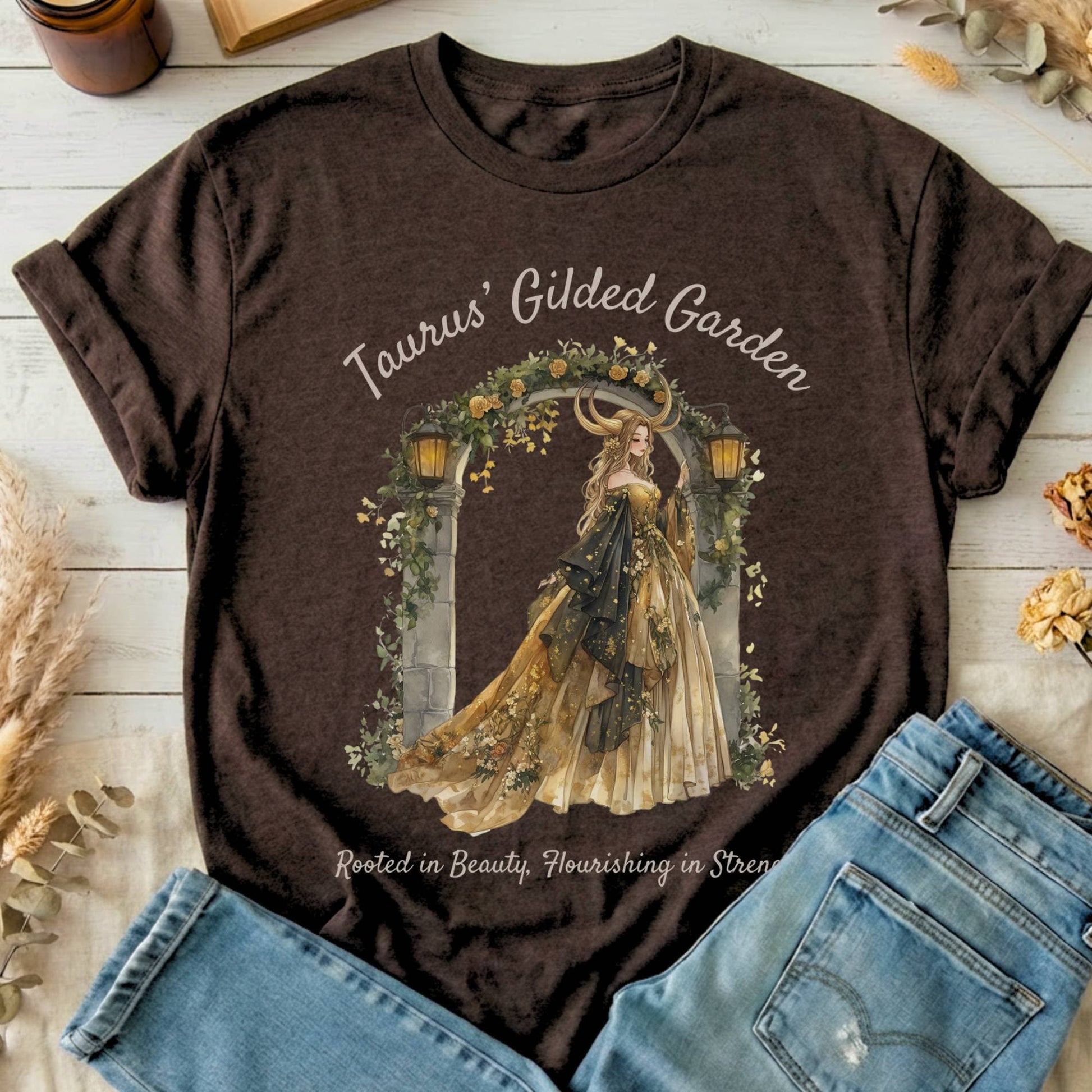 T-Shirts Dark Chocolate / S Design 152 T-Shirt The Mystic Eden