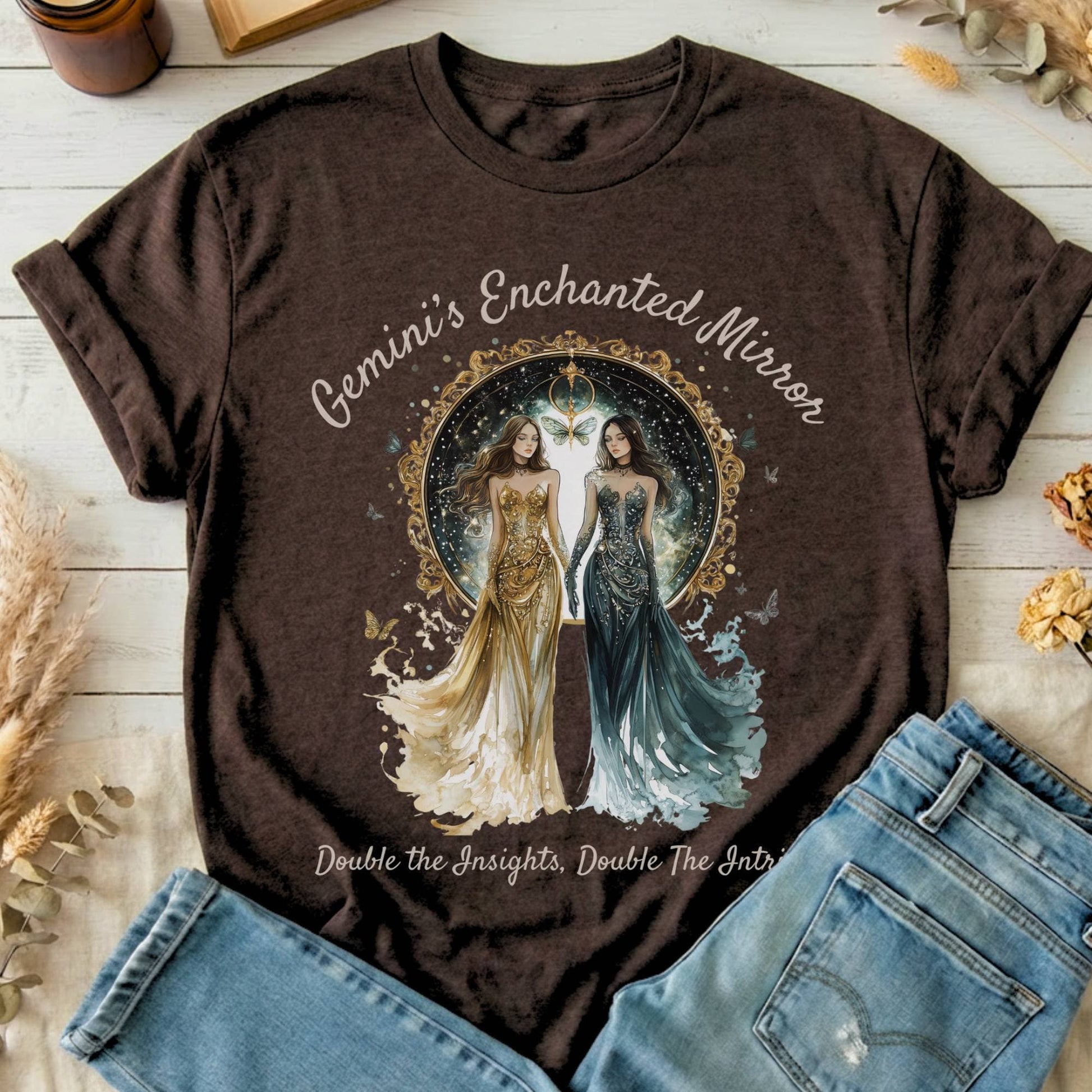 T-Shirts Dark Chocolate / S Design 153 T-Shirt The Mystic Eden
