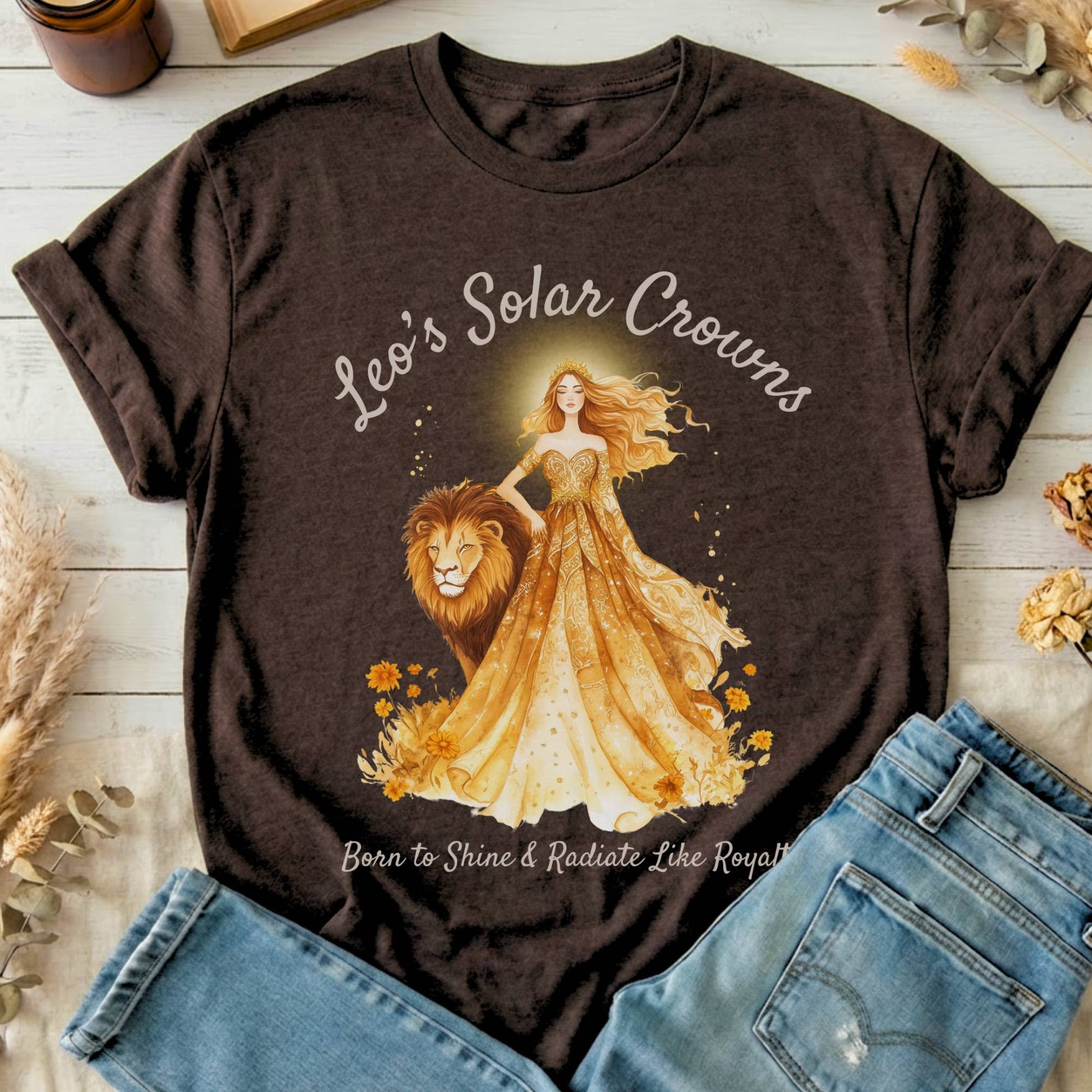 T-Shirts Dark Chocolate / S Design 154 T-Shirt The Mystic Eden