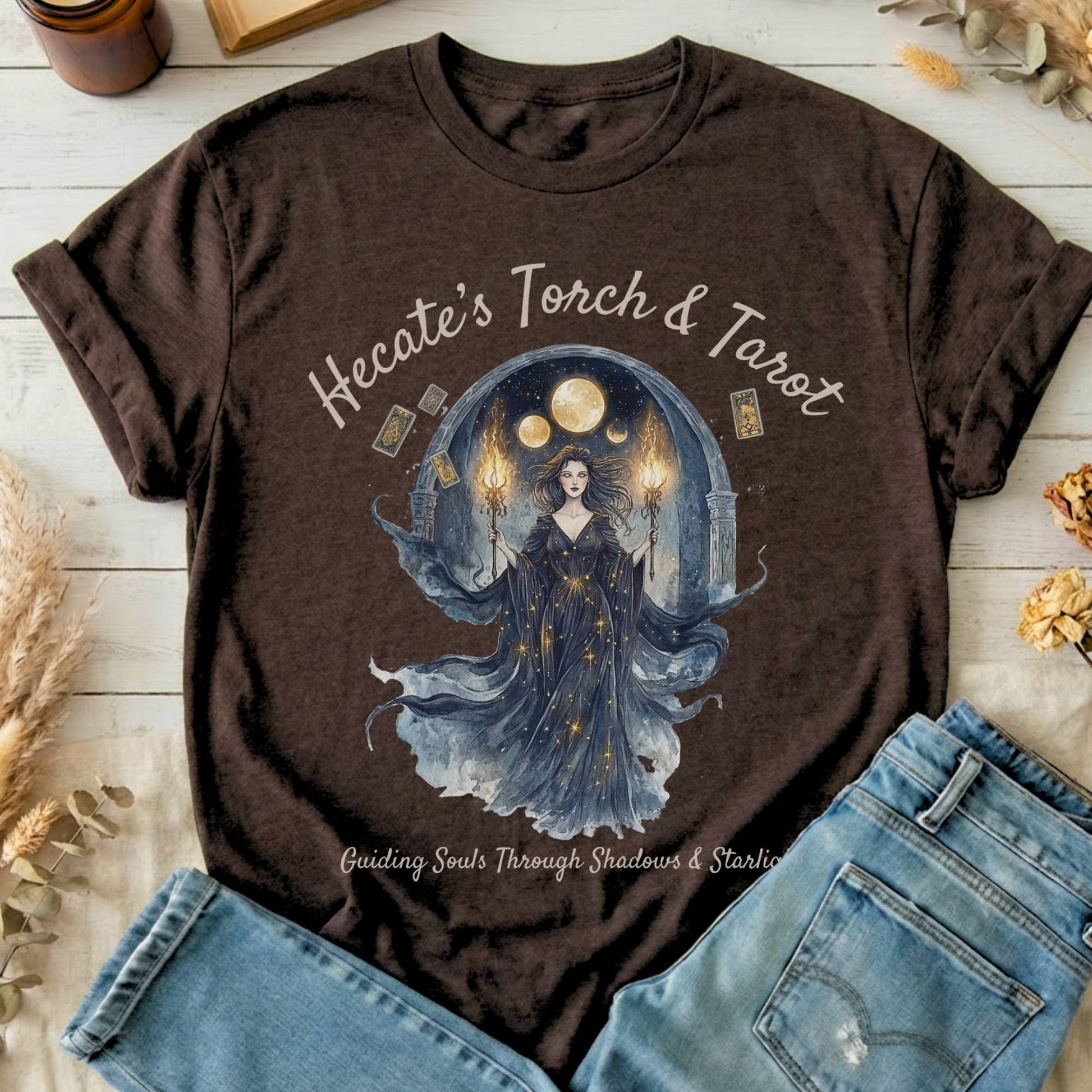 T-Shirts Dark Chocolate / S Design 160 T-Shirt The Mystic Eden