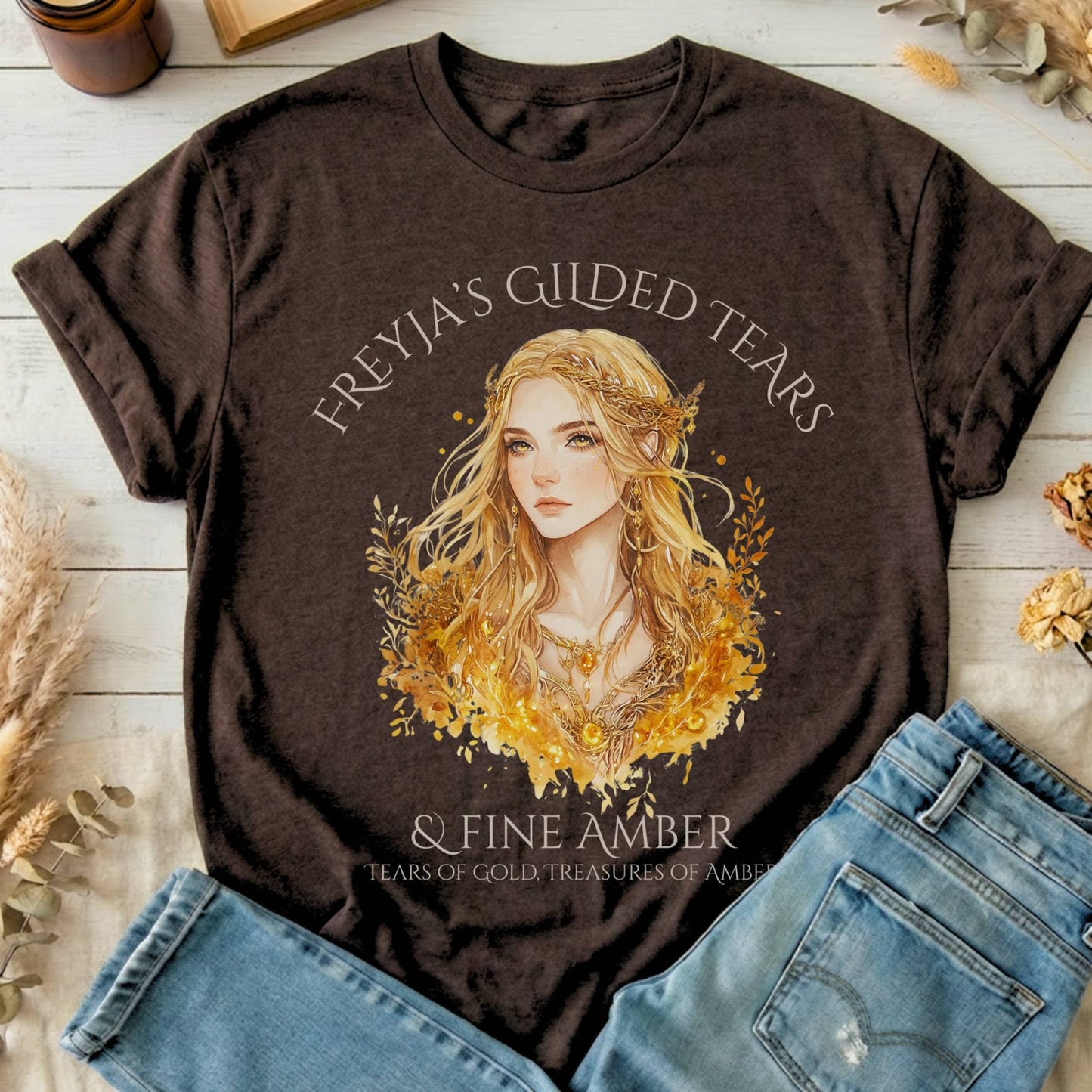 T-Shirts Dark Chocolate / S Design 161 T-Shirt The Mystic Eden