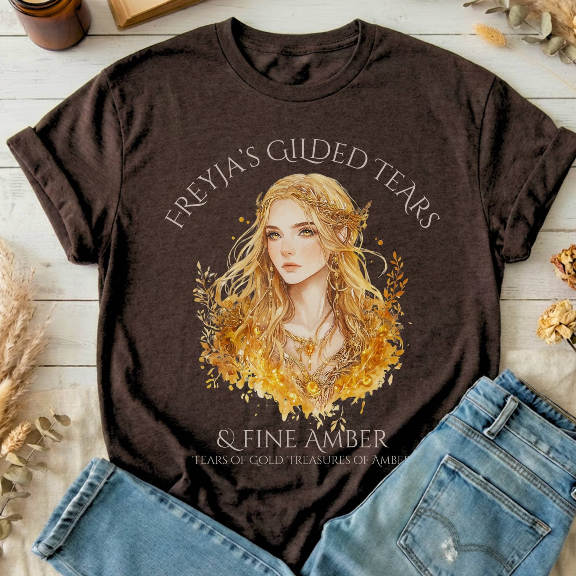 T-Shirts Dark Chocolate / S Design 161 T-Shirt The Mystic Eden