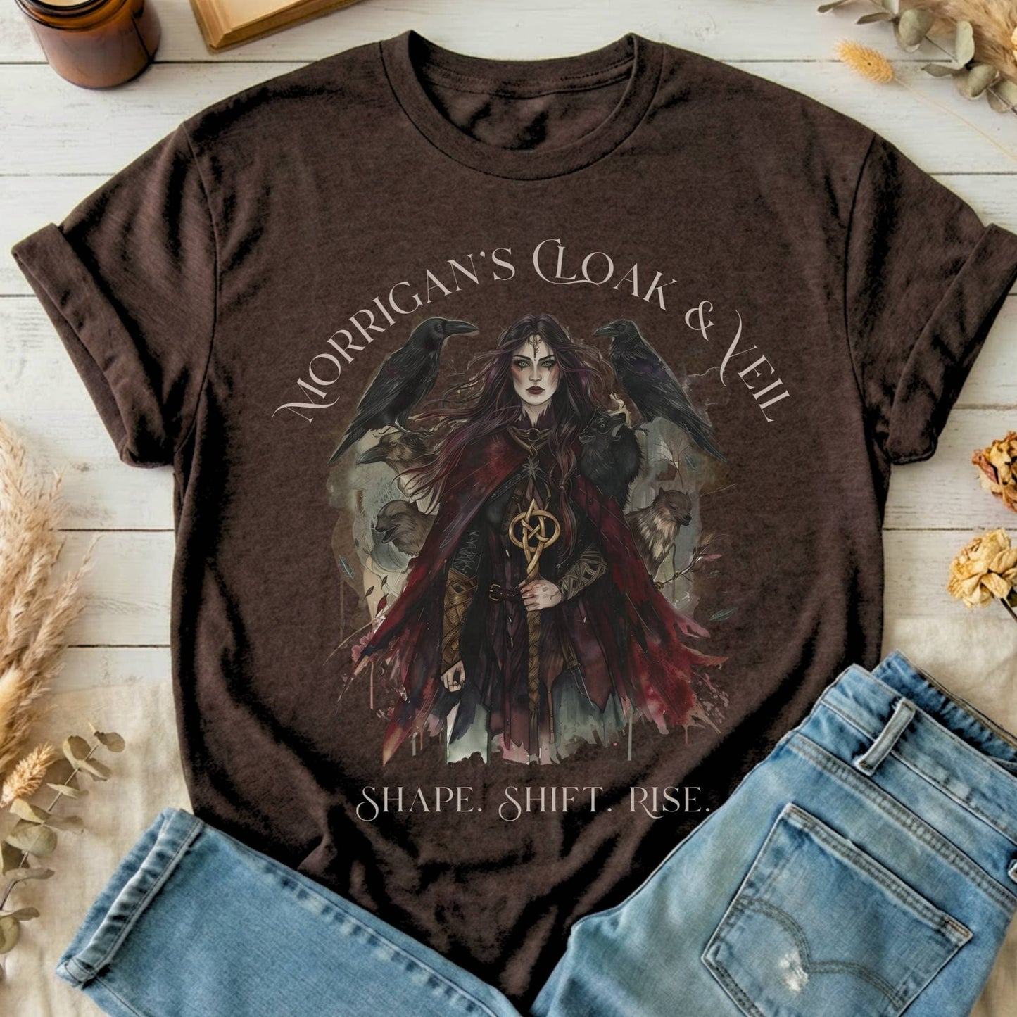 T-Shirts Dark Chocolate / S Design 212 T-Shirt The Mystic Eden
