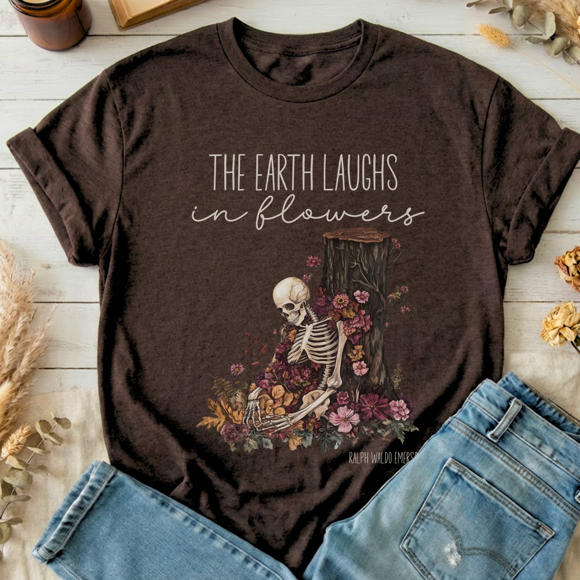 T-Shirts Dark Chocolate / S Design 239 T-Shirt The Mystic Eden