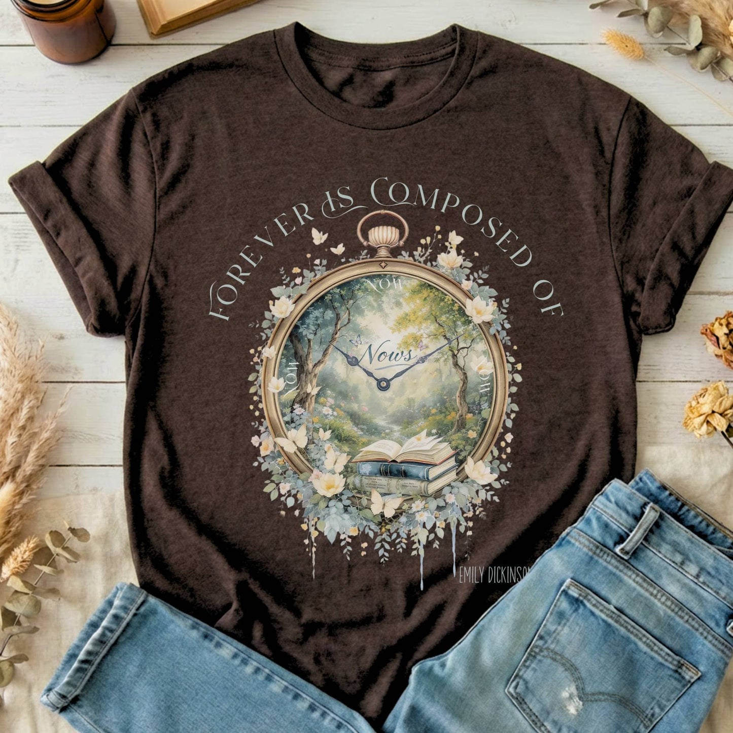 T-Shirts Dark Chocolate / S Design 240 T-Shirt The Mystic Eden