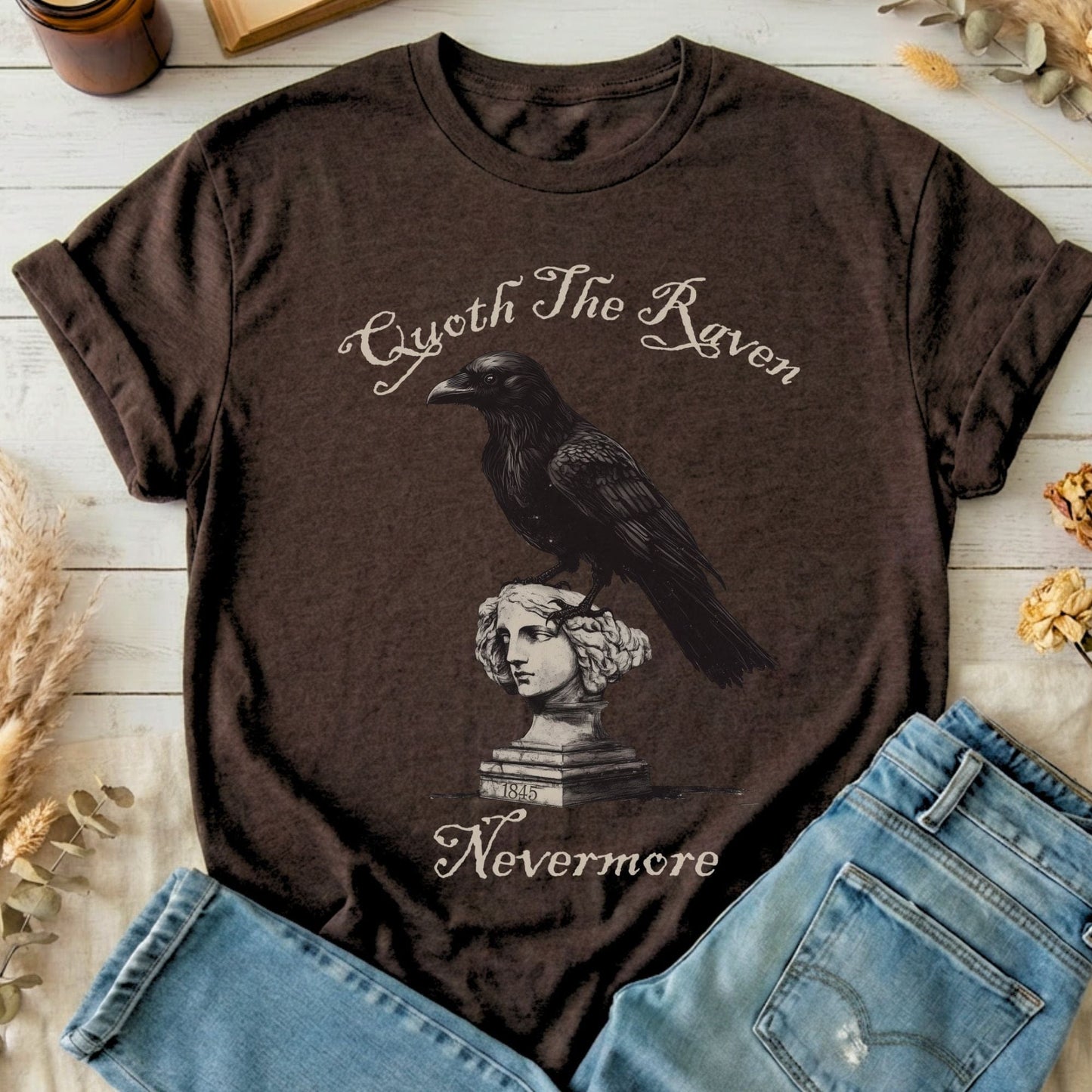 T-Shirts Dark Chocolate / S Design 242 T-Shirt The Mystic Eden