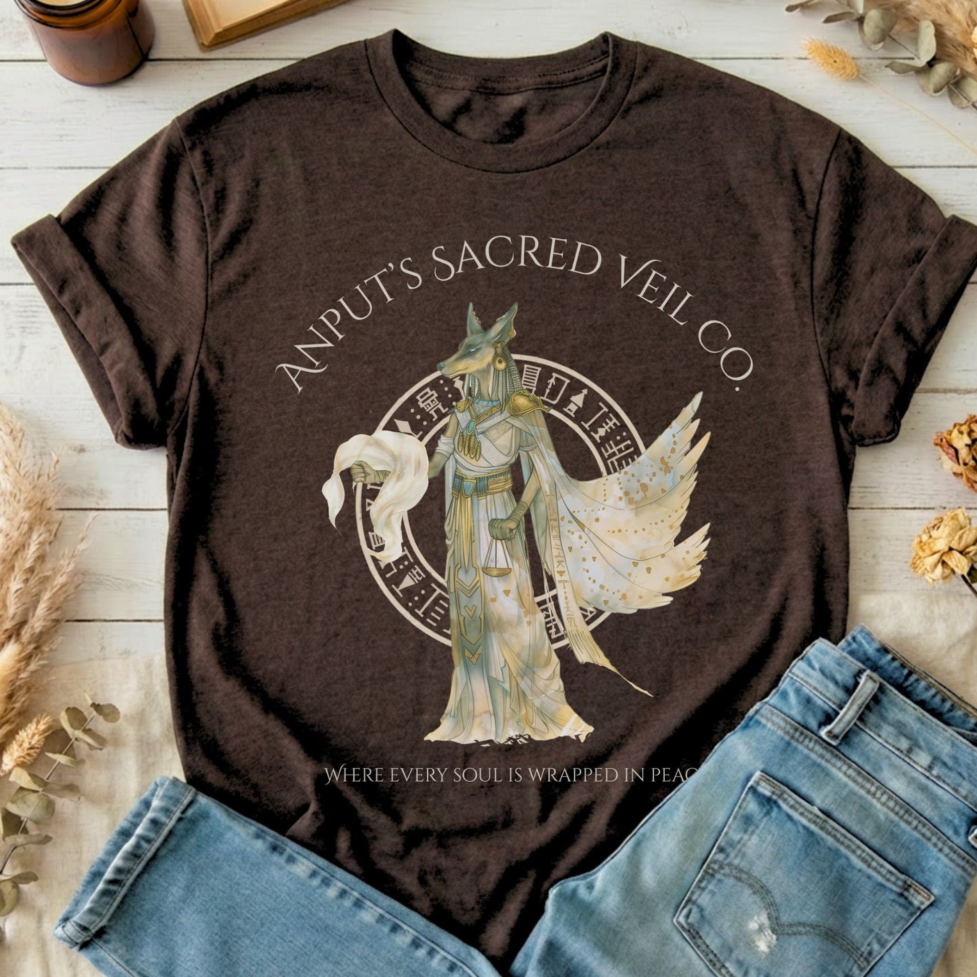T-Shirts Dark Chocolate / S Design 262 T-Shirt The Mystic Eden
