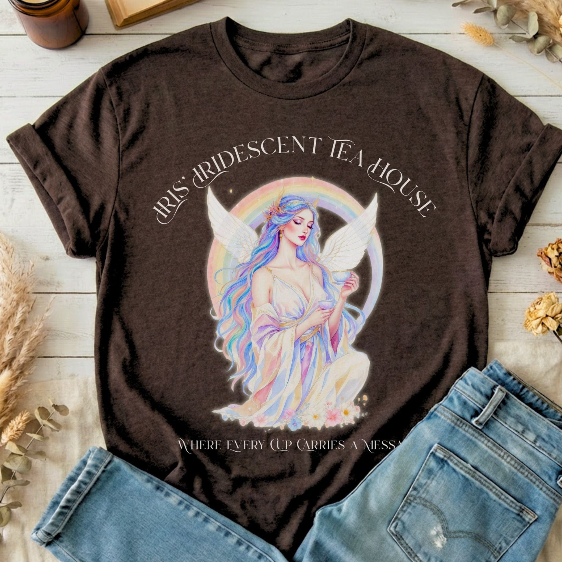 T-Shirts Dark Chocolate / S Design 276 T-Shirt The Mystic Eden