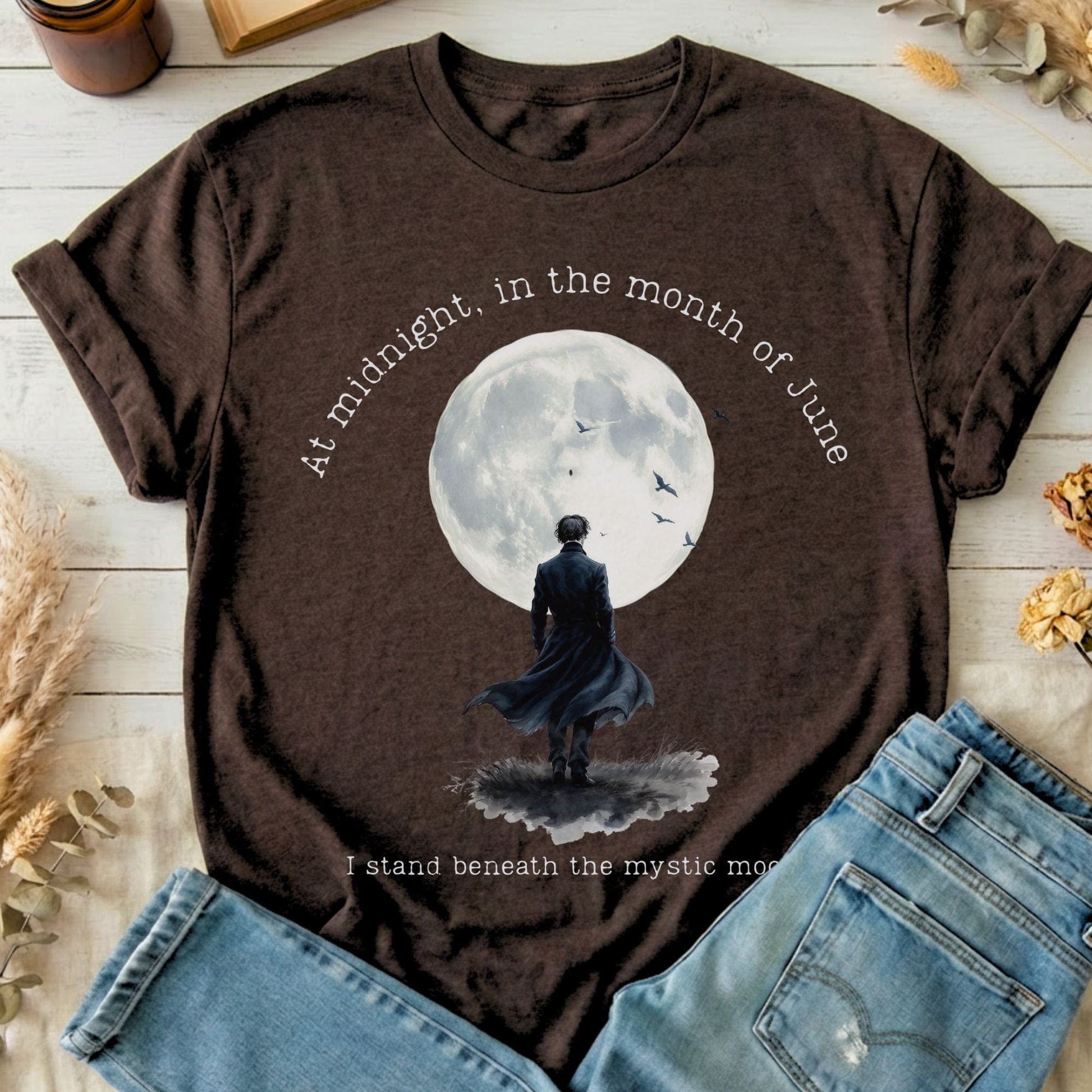 T-Shirts Dark Chocolate / S Design 277 T-Shirt The Mystic Eden