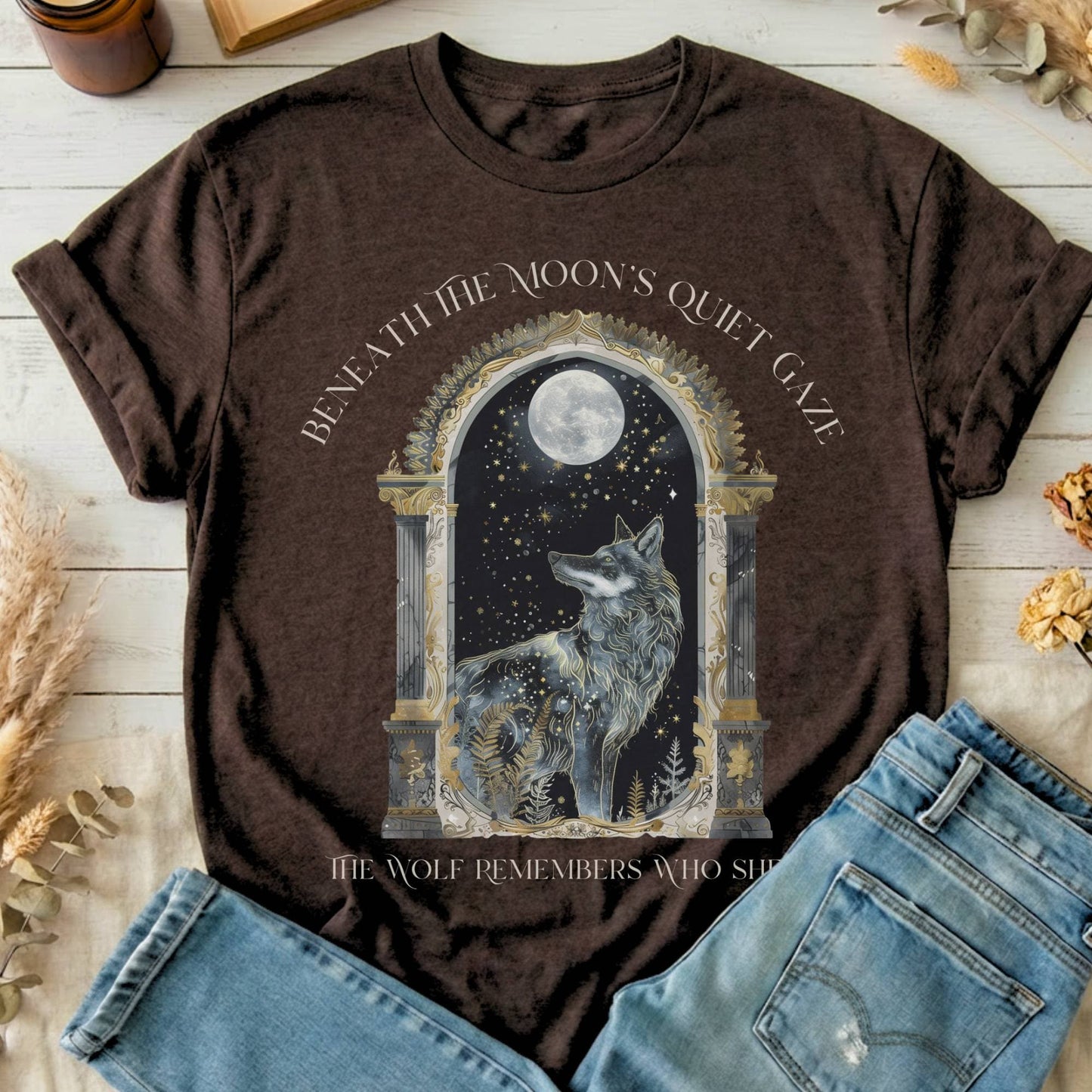 T-Shirts Dark Chocolate / S Design 278 T-Shirt The Mystic Eden