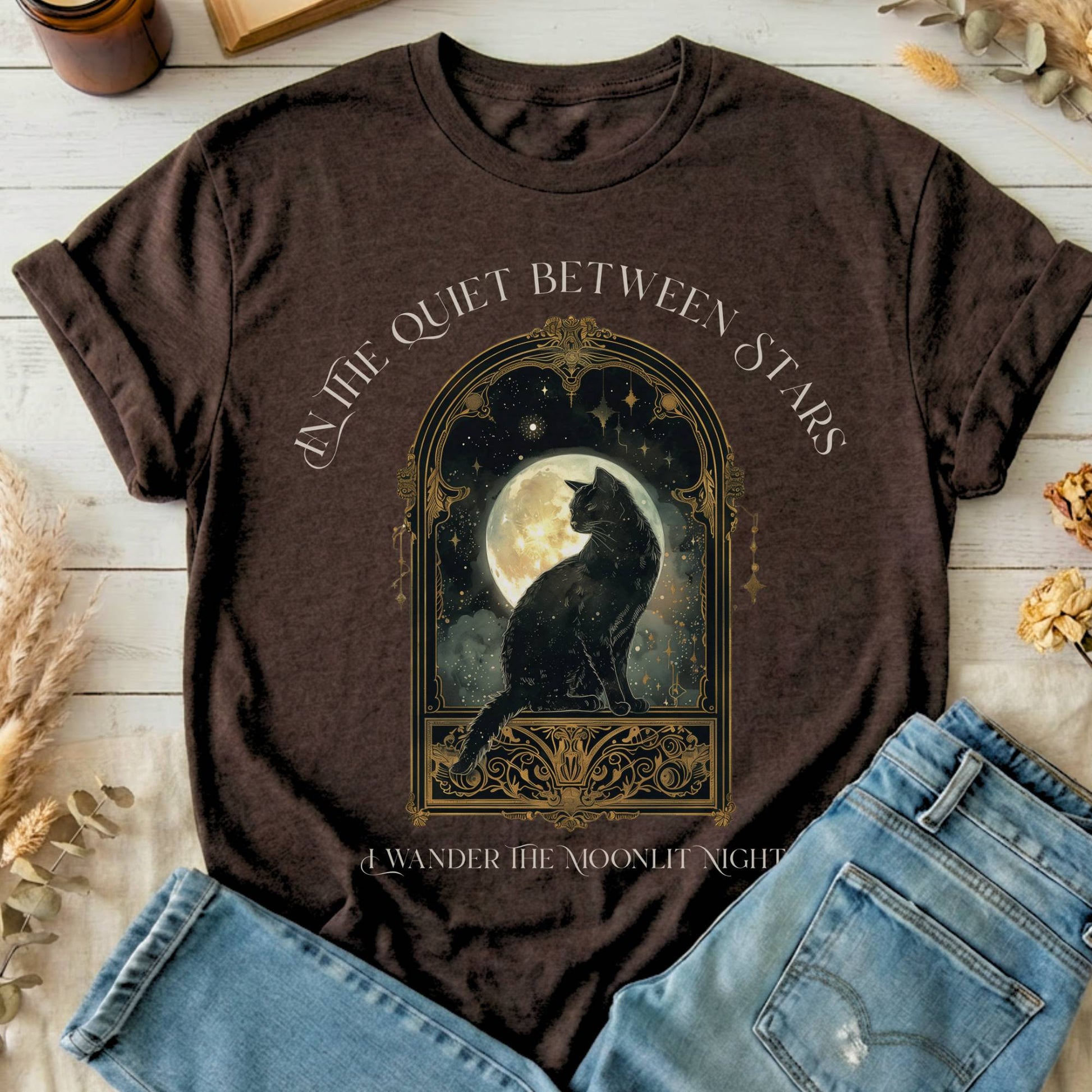 T-Shirts Dark Chocolate / S Design 279 T-Shirt The Mystic Eden