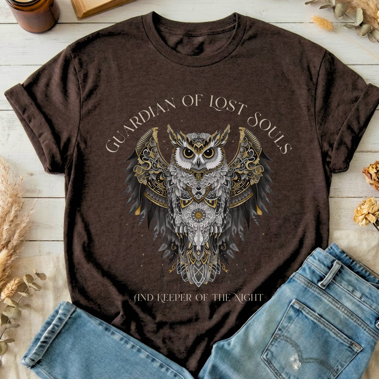 T-Shirts Dark Chocolate / S Design 280 T-Shirt The Mystic Eden