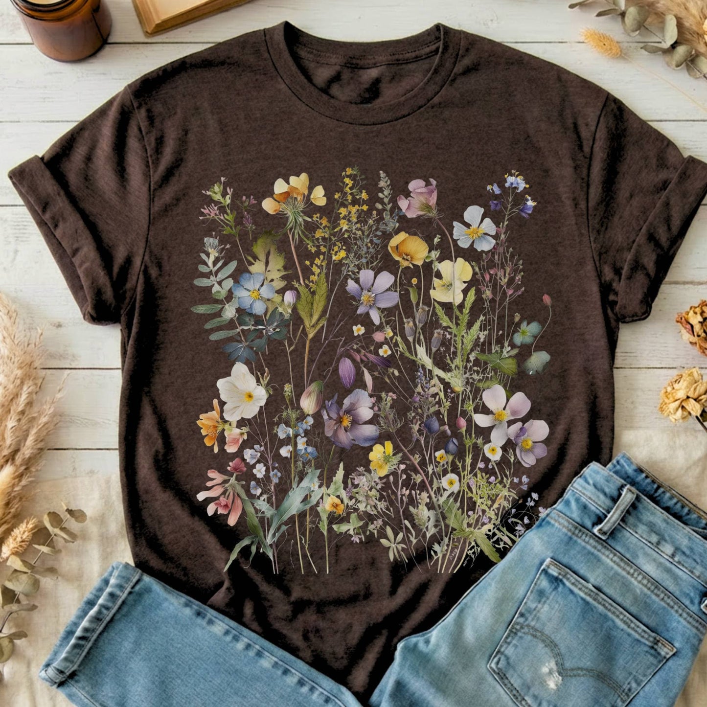 T-Shirts Dark Chocolate / S Design 38 T-Shirt The Mystic Eden
