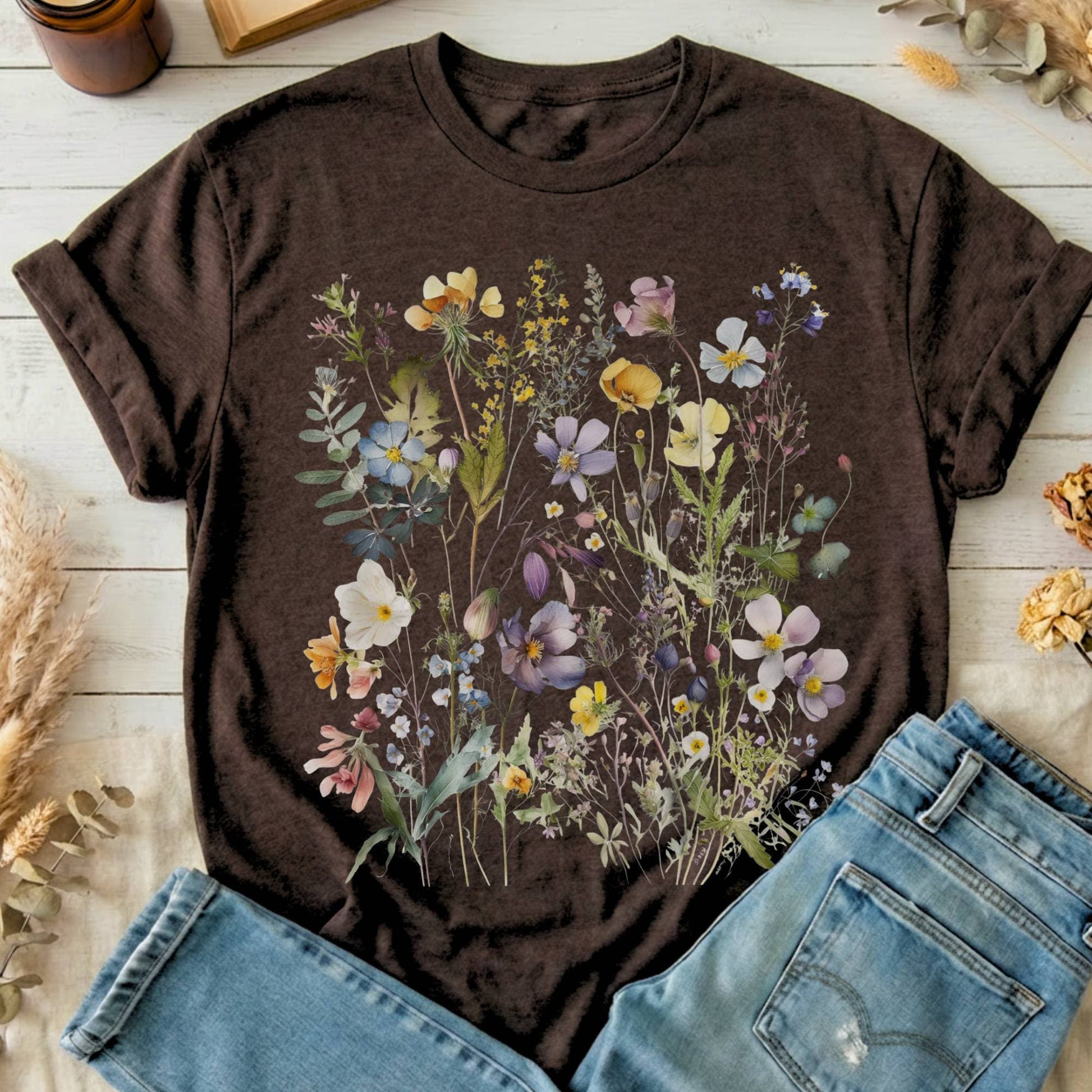 T-Shirts Dark Chocolate / S Design 38 T-Shirt The Mystic Eden