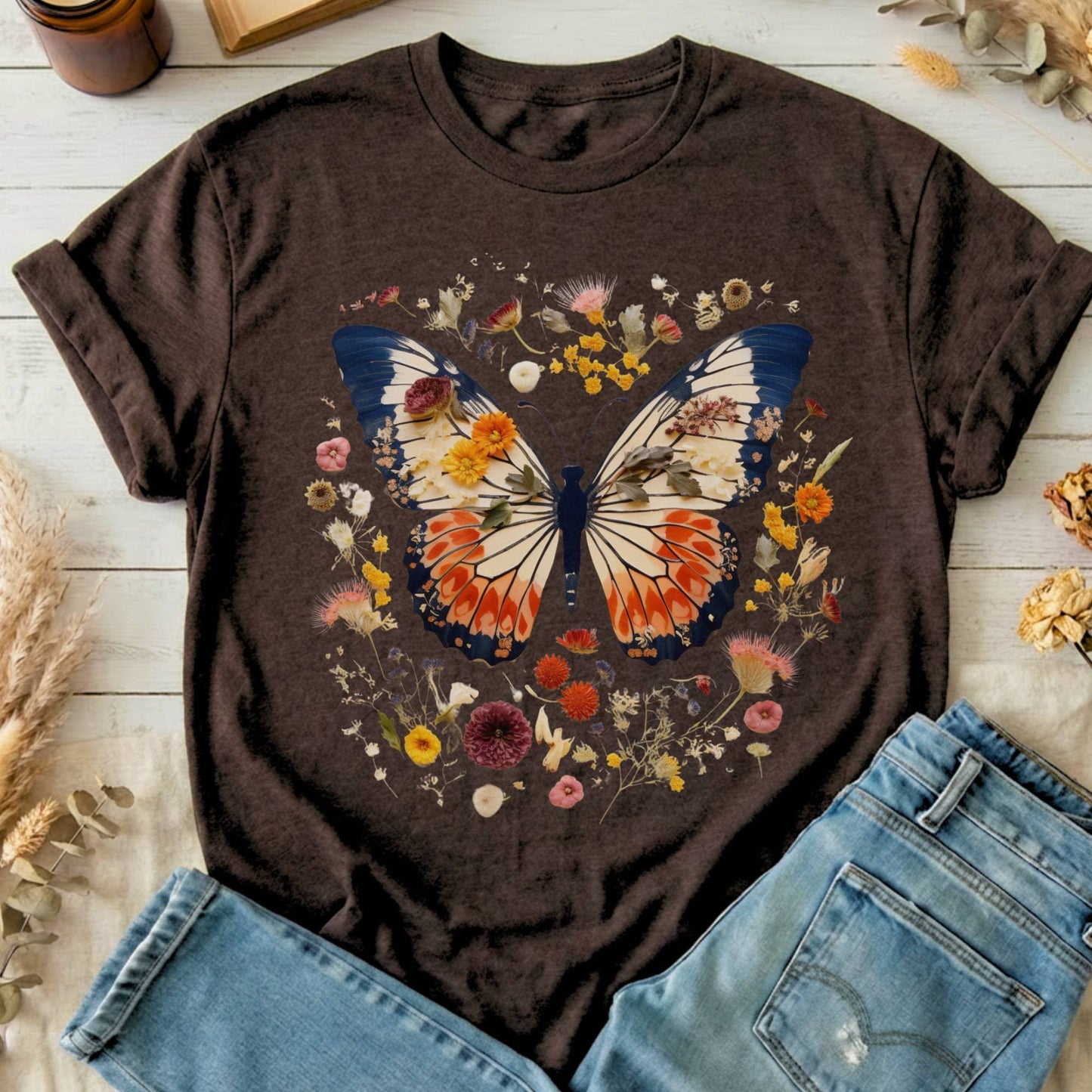 T-Shirts Dark Chocolate / S Design 54 T-Shirt The Mystic Eden