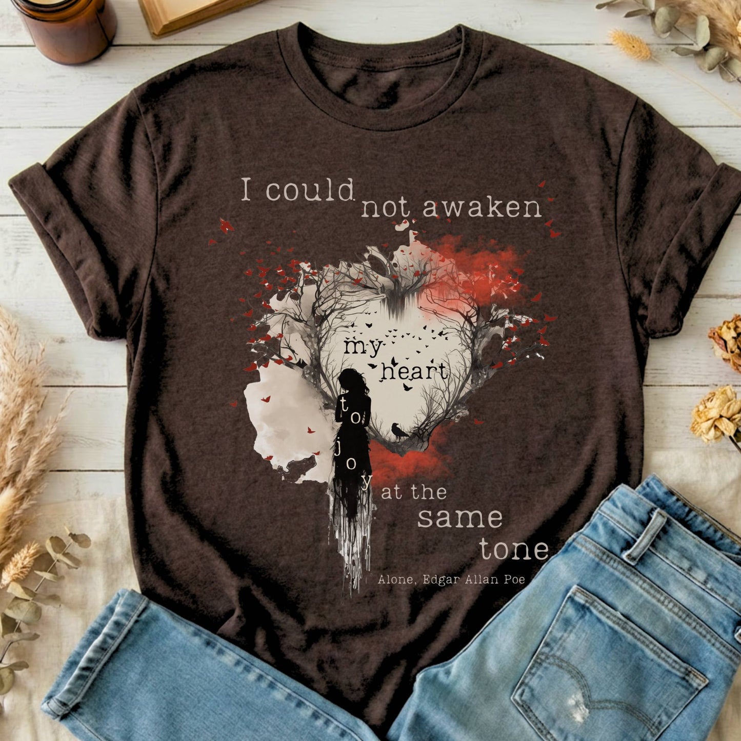T-Shirts Dark Chocolate / S Design 62 T-Shirt The Mystic Eden