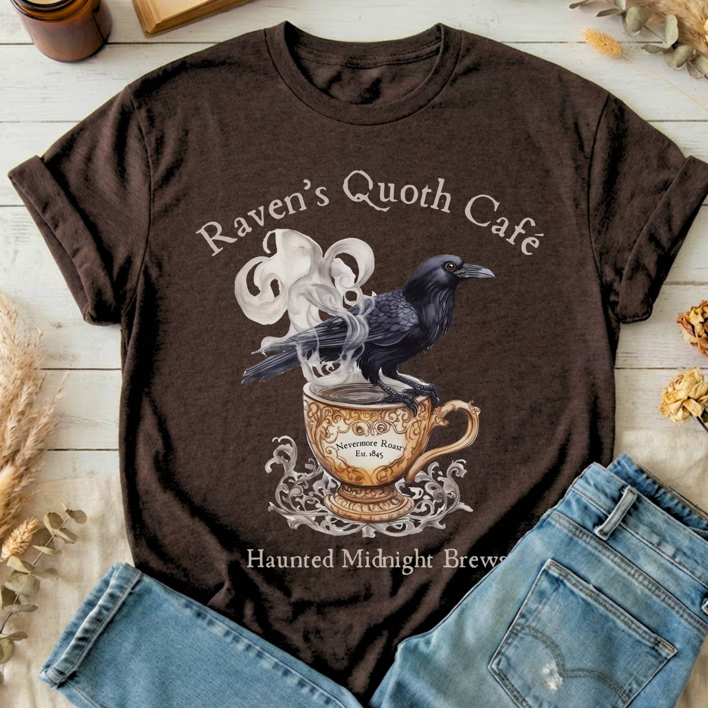 T-Shirts Dark Chocolate / S Design 95 T-Shirt The Mystic Eden