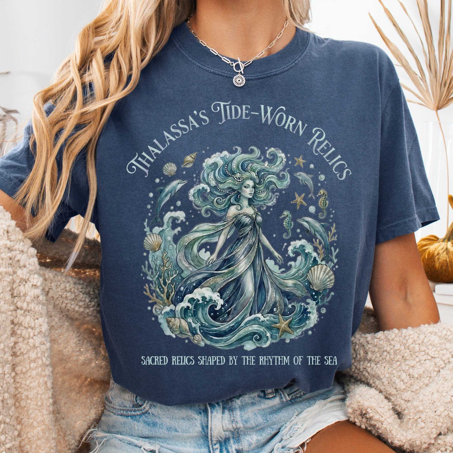 T-Shirts Denim / S Design 287 T-Shirt The Mystic Eden