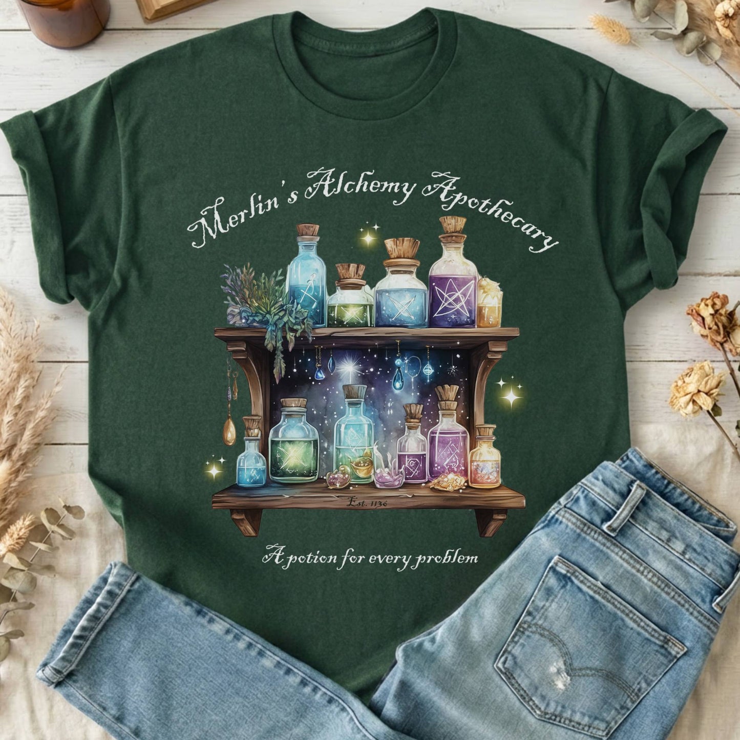 T-Shirts Design 125 T-Shirt The Mystic Eden