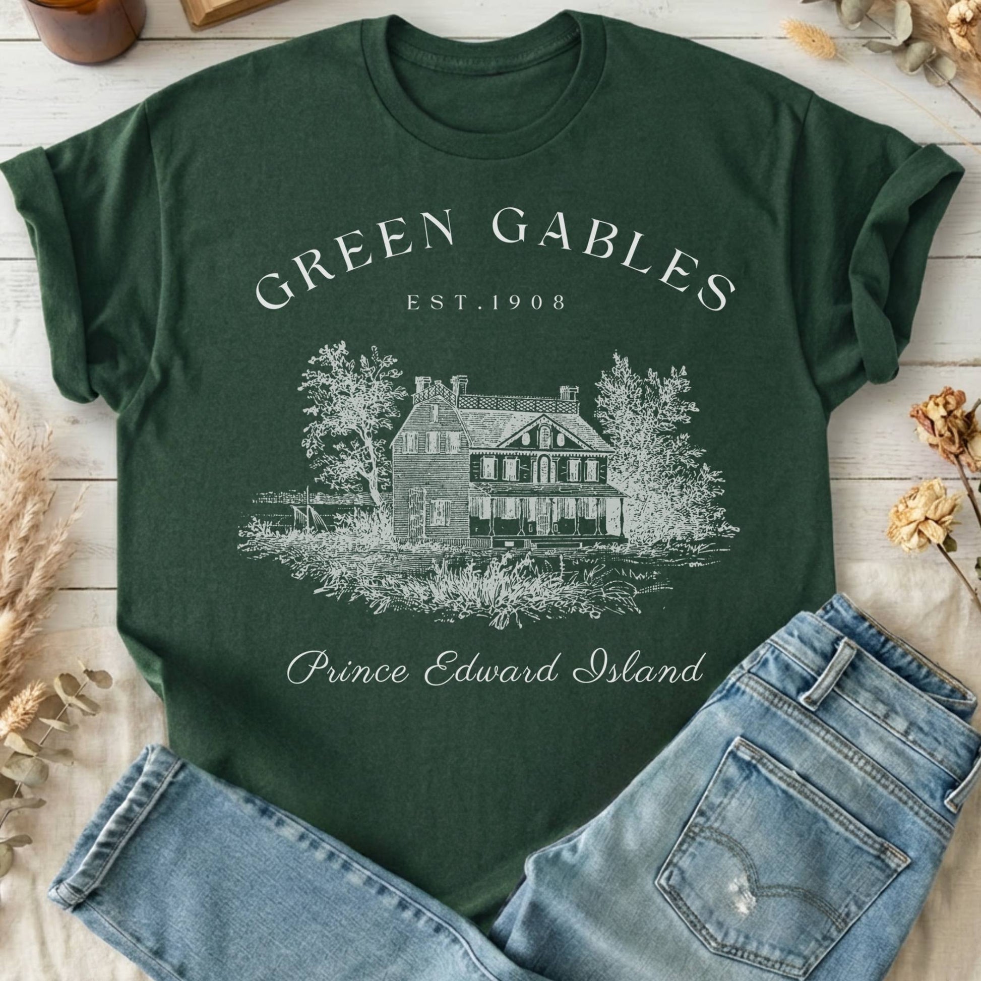 T-Shirts Forest Green / S Anne of Green Gables T-Shirt The Mystic Eden