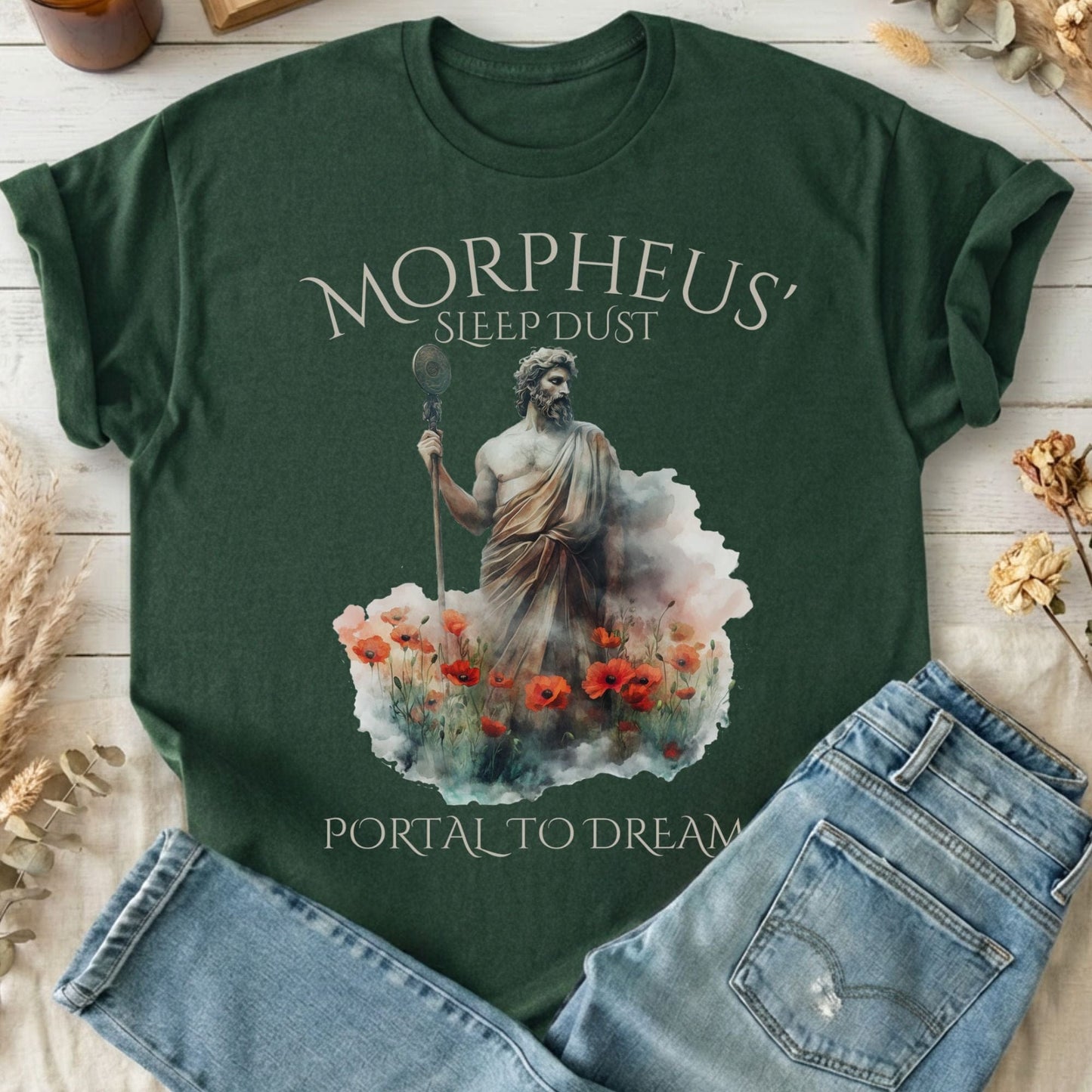T-Shirts Forest Green / S Design 109 T-Shirt The Mystic Eden