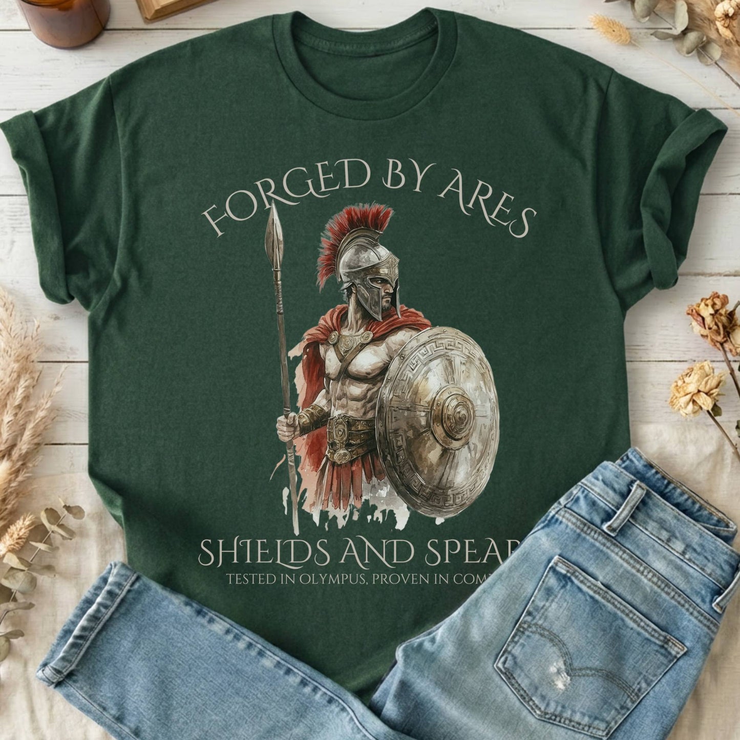 T-Shirts Forest Green / S Design 110 T-Shirt The Mystic Eden