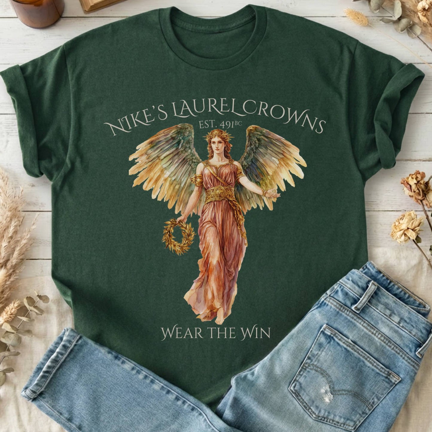 T-Shirts Forest Green / S Design 111 T-Shirt The Mystic Eden