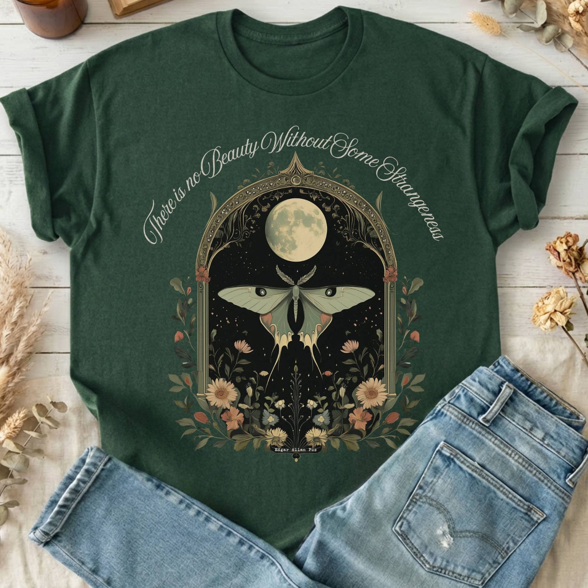 T-Shirts Forest Green / S Design 139 T-Shirt The Mystic Eden