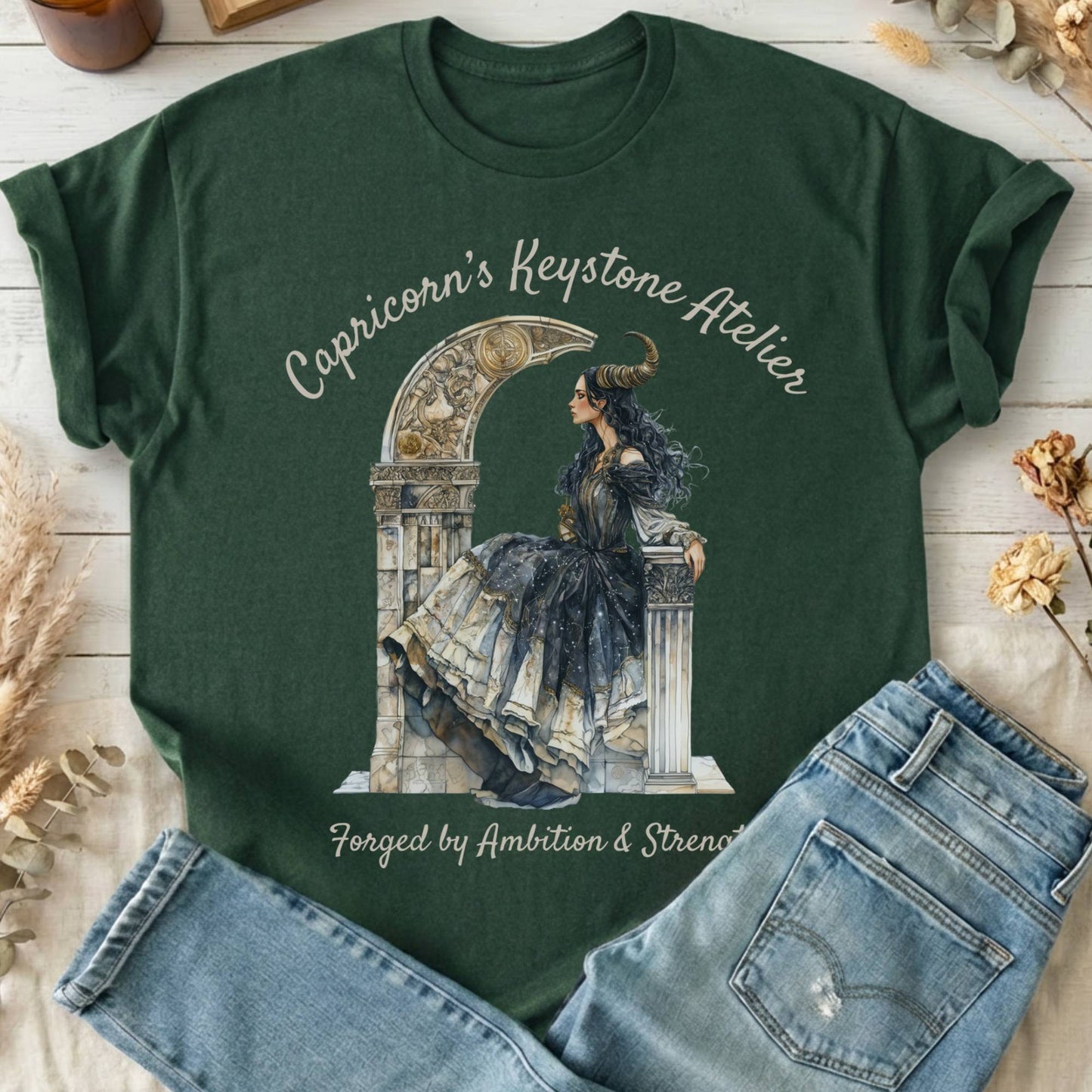 T-Shirts Forest Green / S Design 151 T-Shirt The Mystic Eden
