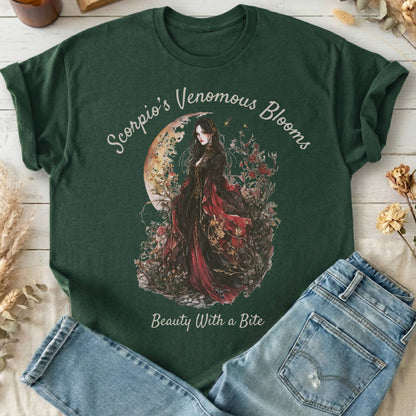 T-Shirts Forest Green / S Design 157 T-Shirt The Mystic Eden