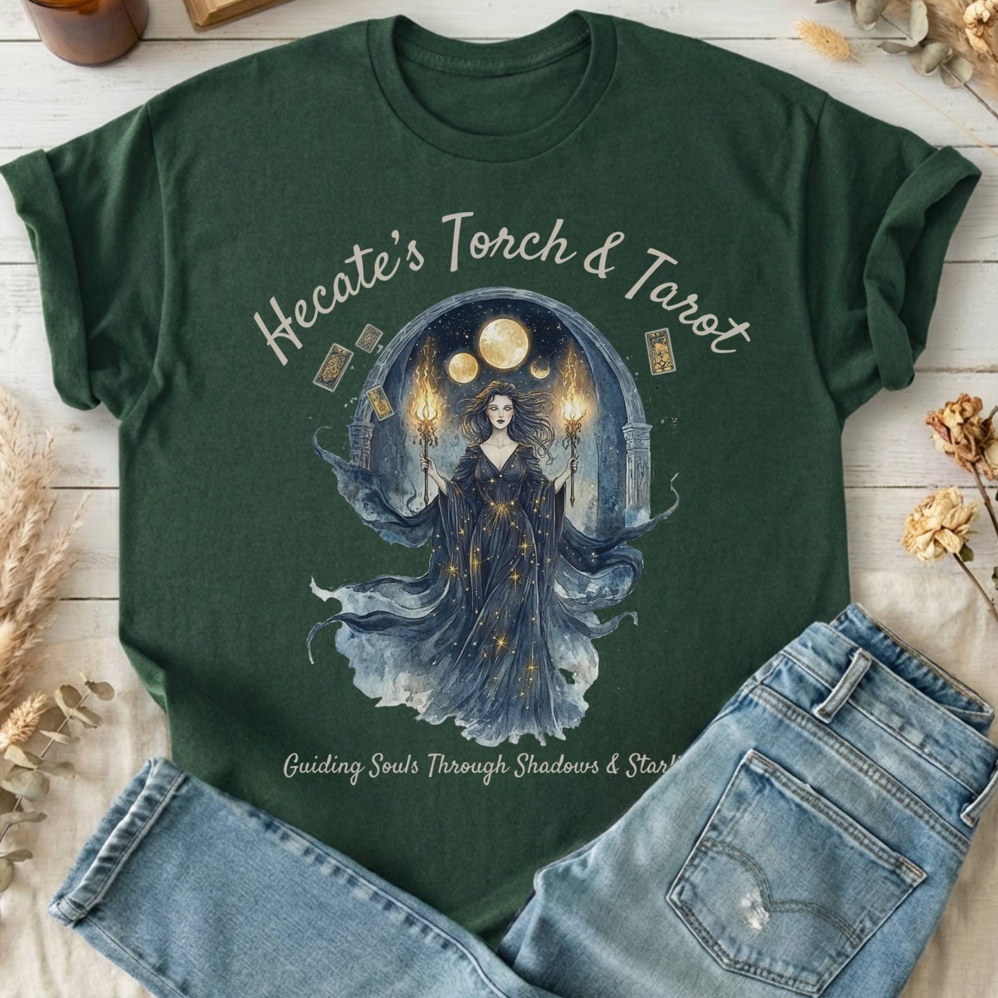 T-Shirts Forest Green / S Design 160 T-Shirt The Mystic Eden