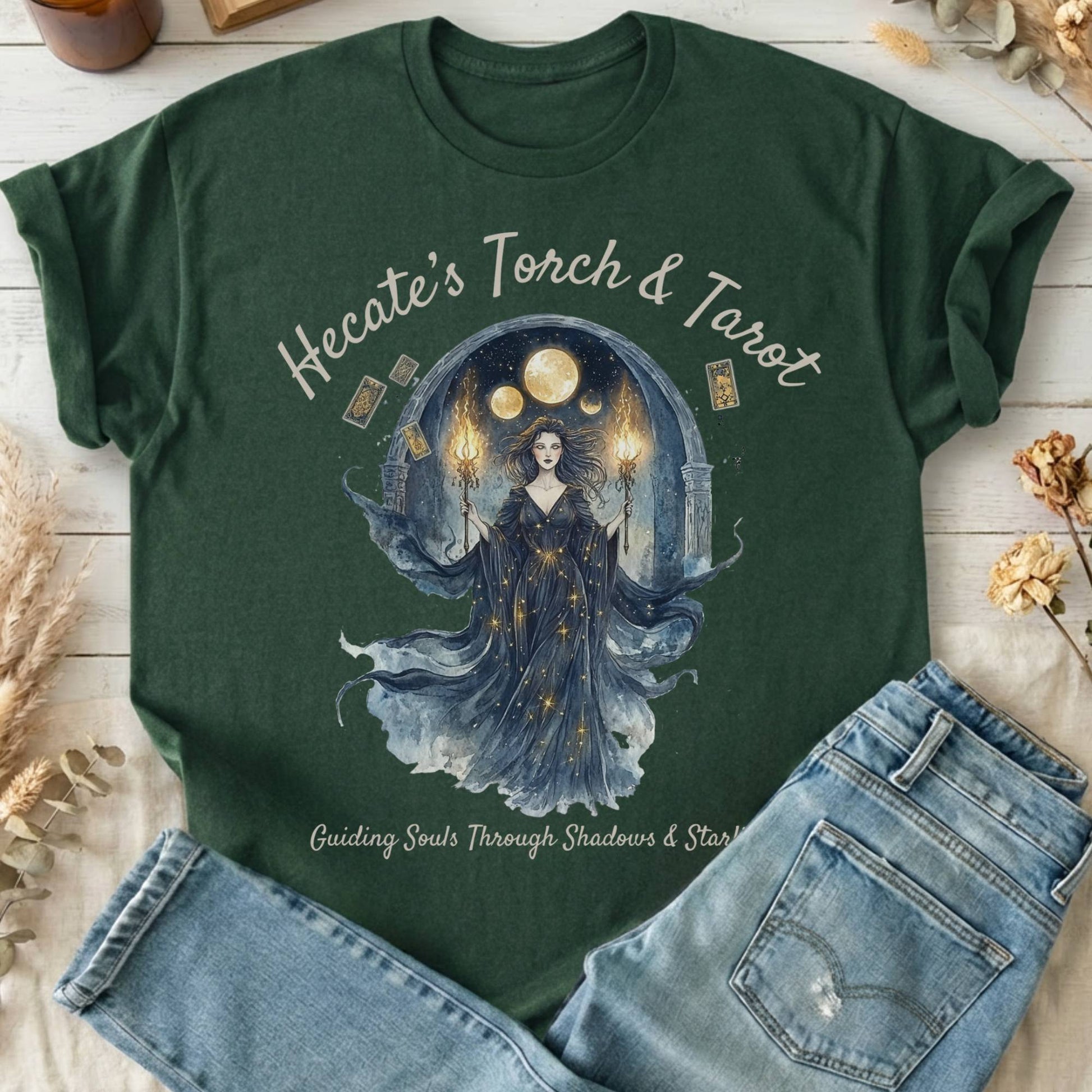 T-Shirts Forest Green / S Design 160 T-Shirt The Mystic Eden