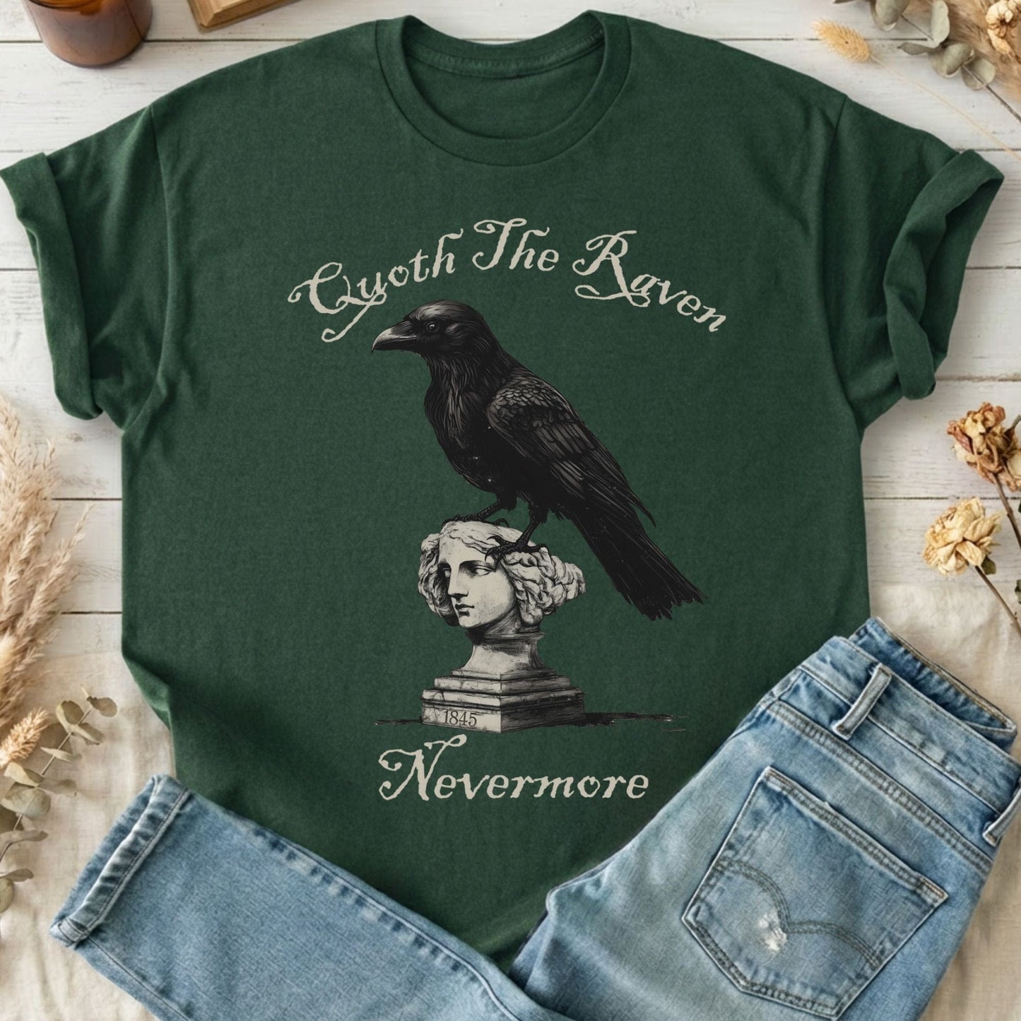 T-Shirts Forest Green / S Design 242 T-Shirt The Mystic Eden
