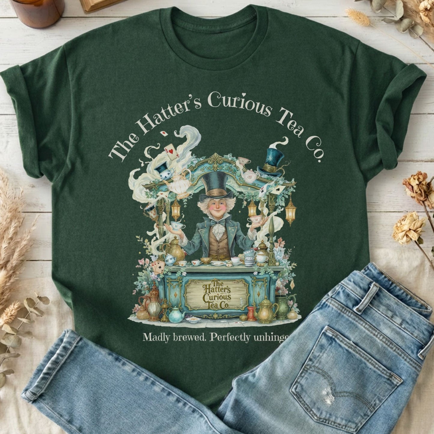 T-Shirts Forest Green / S Design 260 T-Shirt The Mystic Eden
