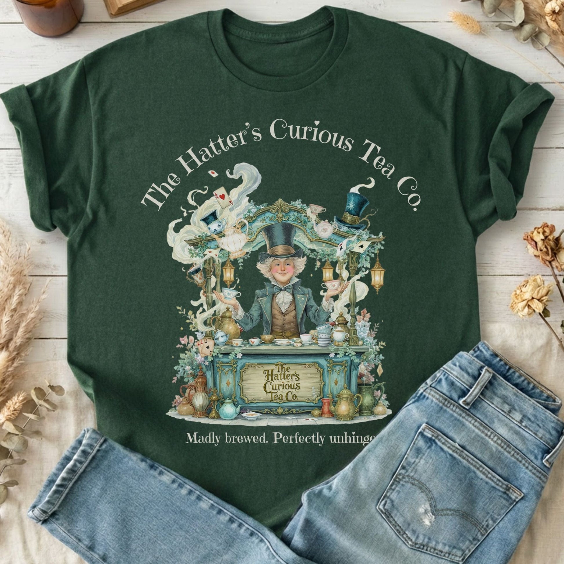 T-Shirts Forest Green / S Design 260 T-Shirt The Mystic Eden