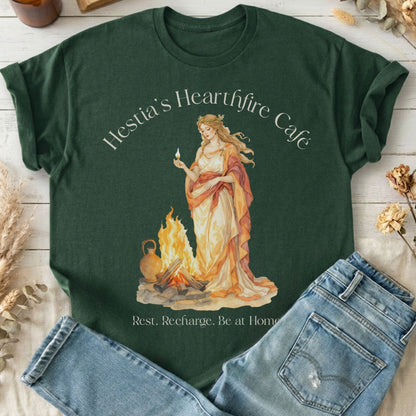 T-Shirts Forest Green / S Design 274 T-Shirt The Mystic Eden