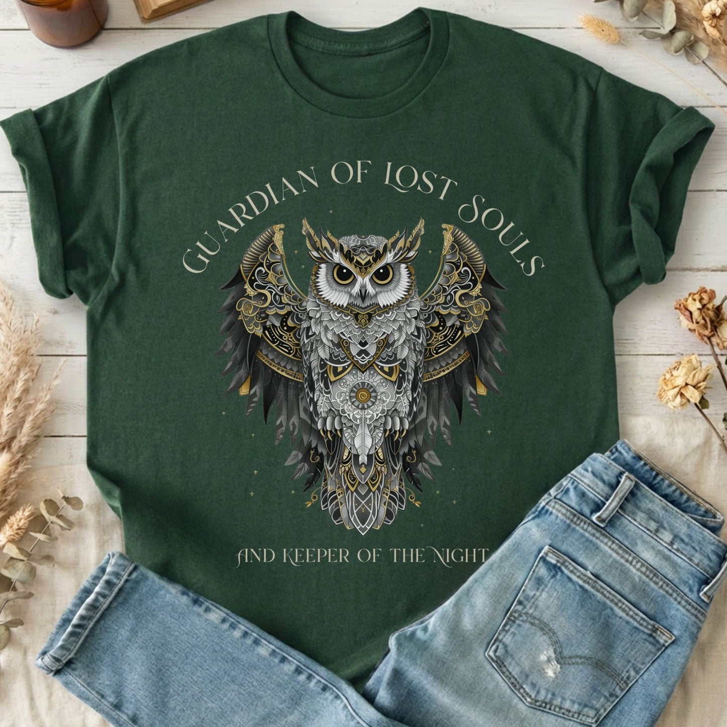 T-Shirts Forest Green / S Design 280 T-Shirt The Mystic Eden