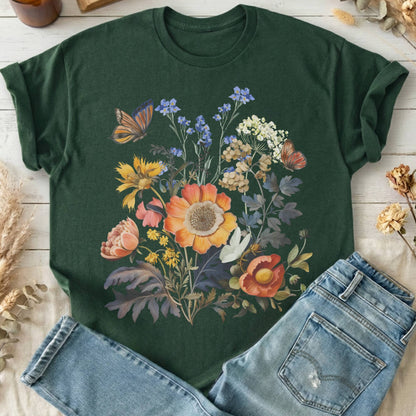 T-Shirts Forest Green / S Design 43 T-Shirt The Mystic Eden