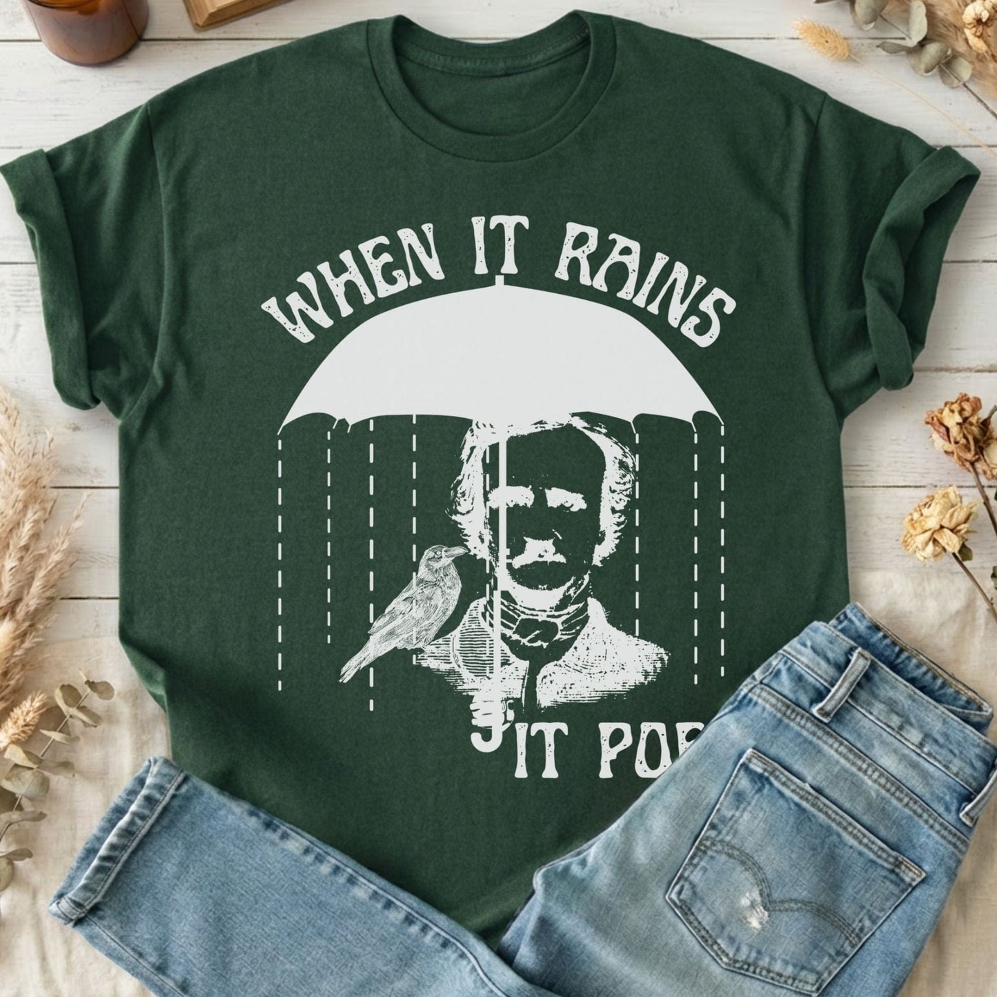 T-Shirts Forest Green / S Design 61 T-Shirt The Mystic Eden