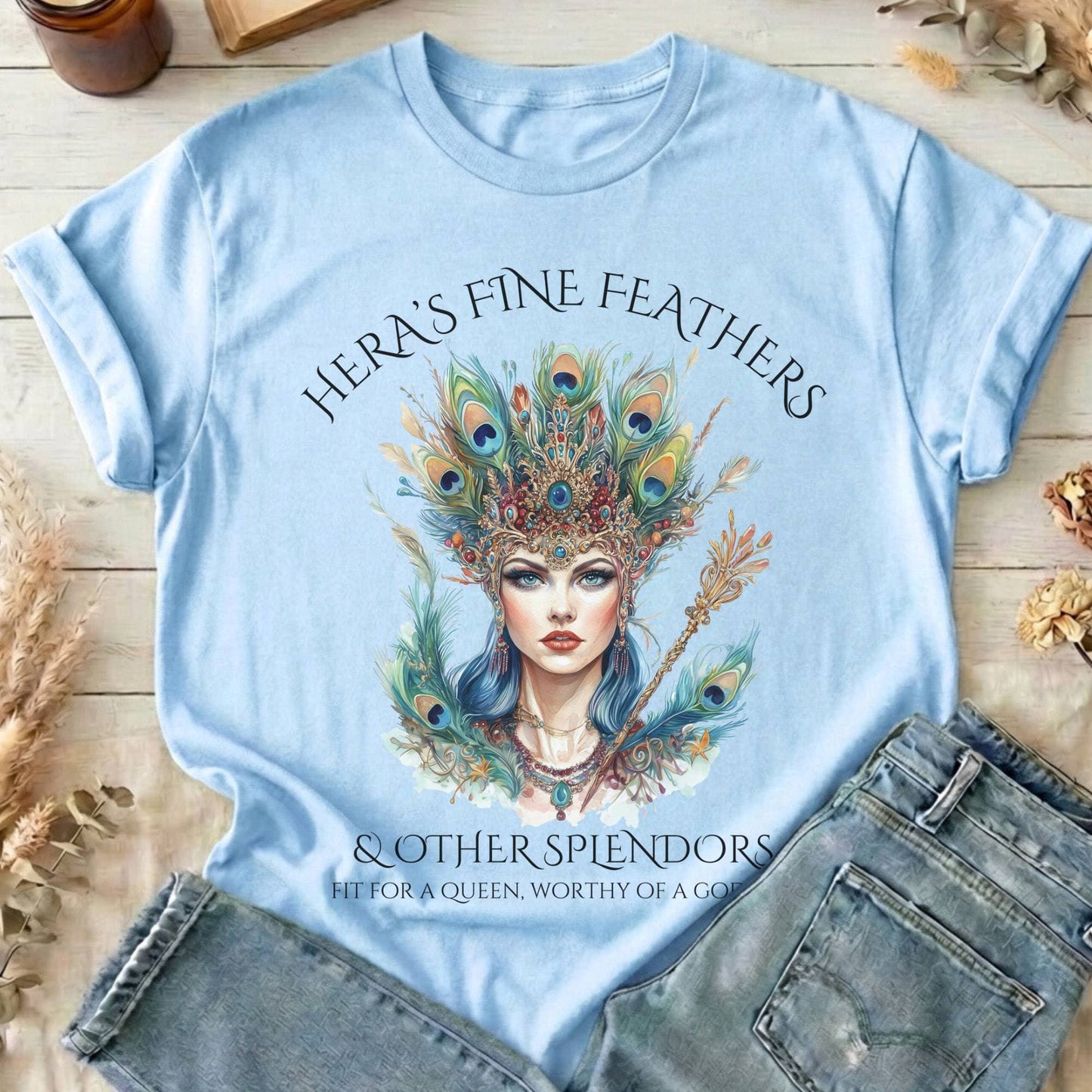 T-Shirts Light Blue / S Design 103 T-Shirt The Mystic Eden