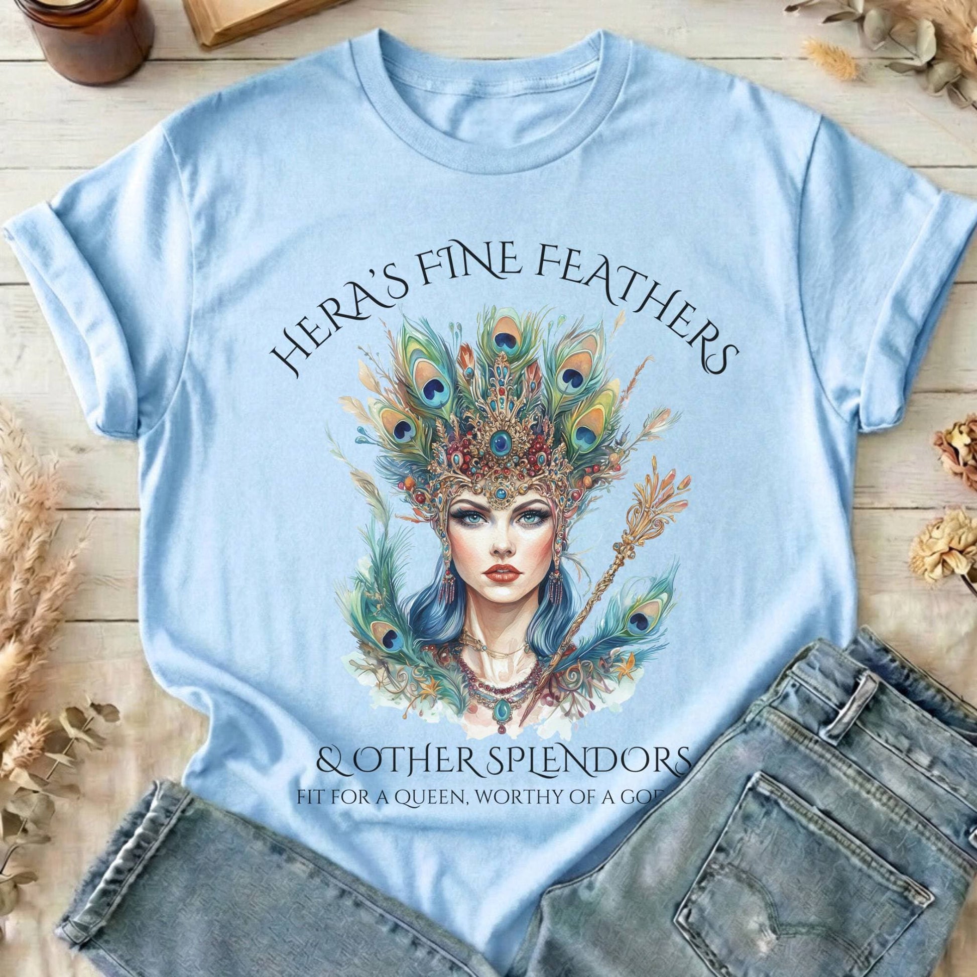 T-Shirts Light Blue / S Design 103 T-Shirt The Mystic Eden