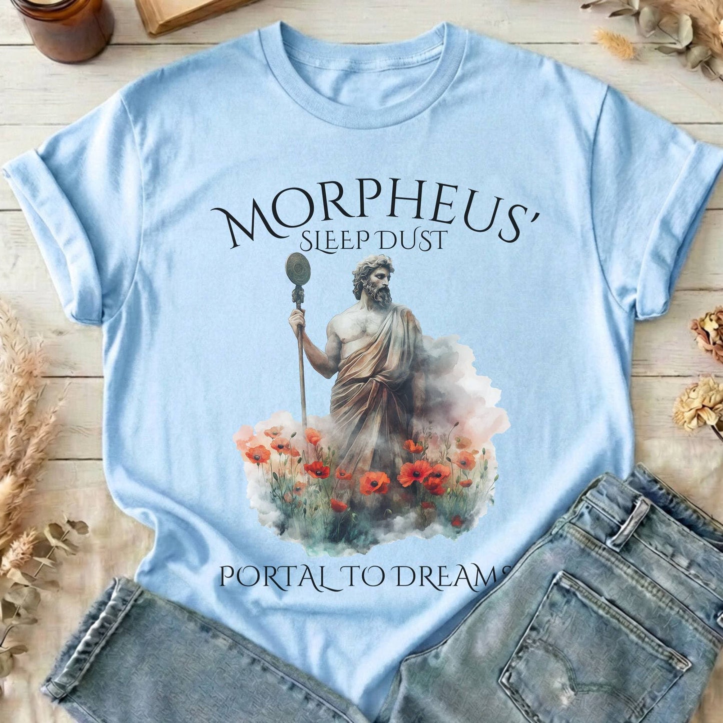 T-Shirts Light Blue / S Design 109 T-Shirt The Mystic Eden
