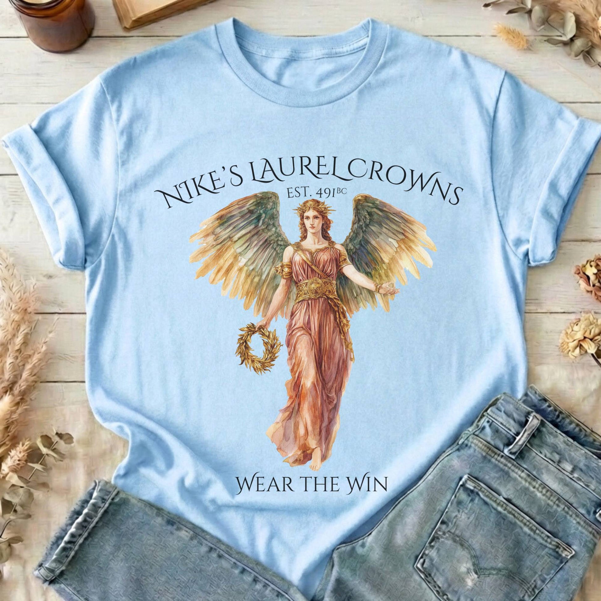 T-Shirts Light Blue / S Design 111 T-Shirt The Mystic Eden
