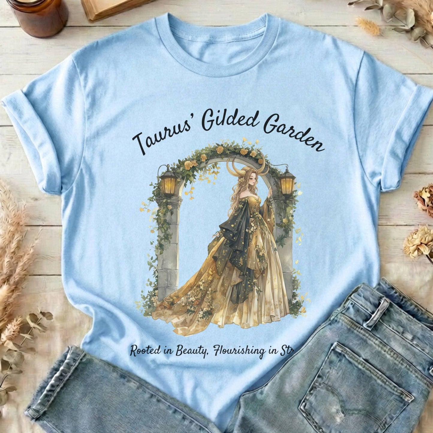 T-Shirts Light Blue / S Design 152 T-Shirt The Mystic Eden
